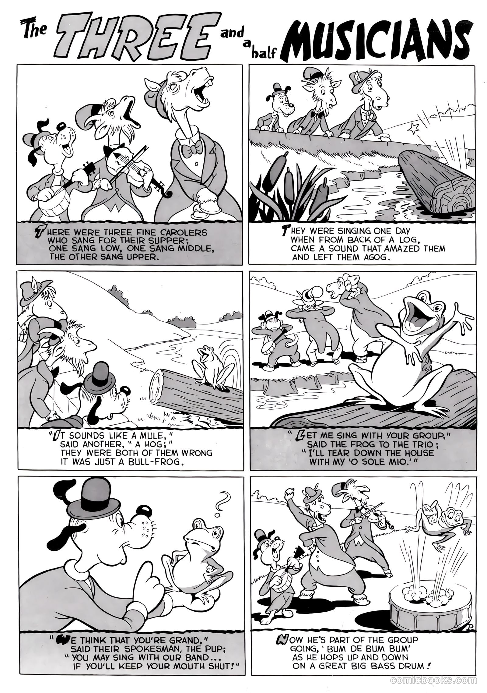 Nursery Rhymes #10 (1951) — page 35 of 36