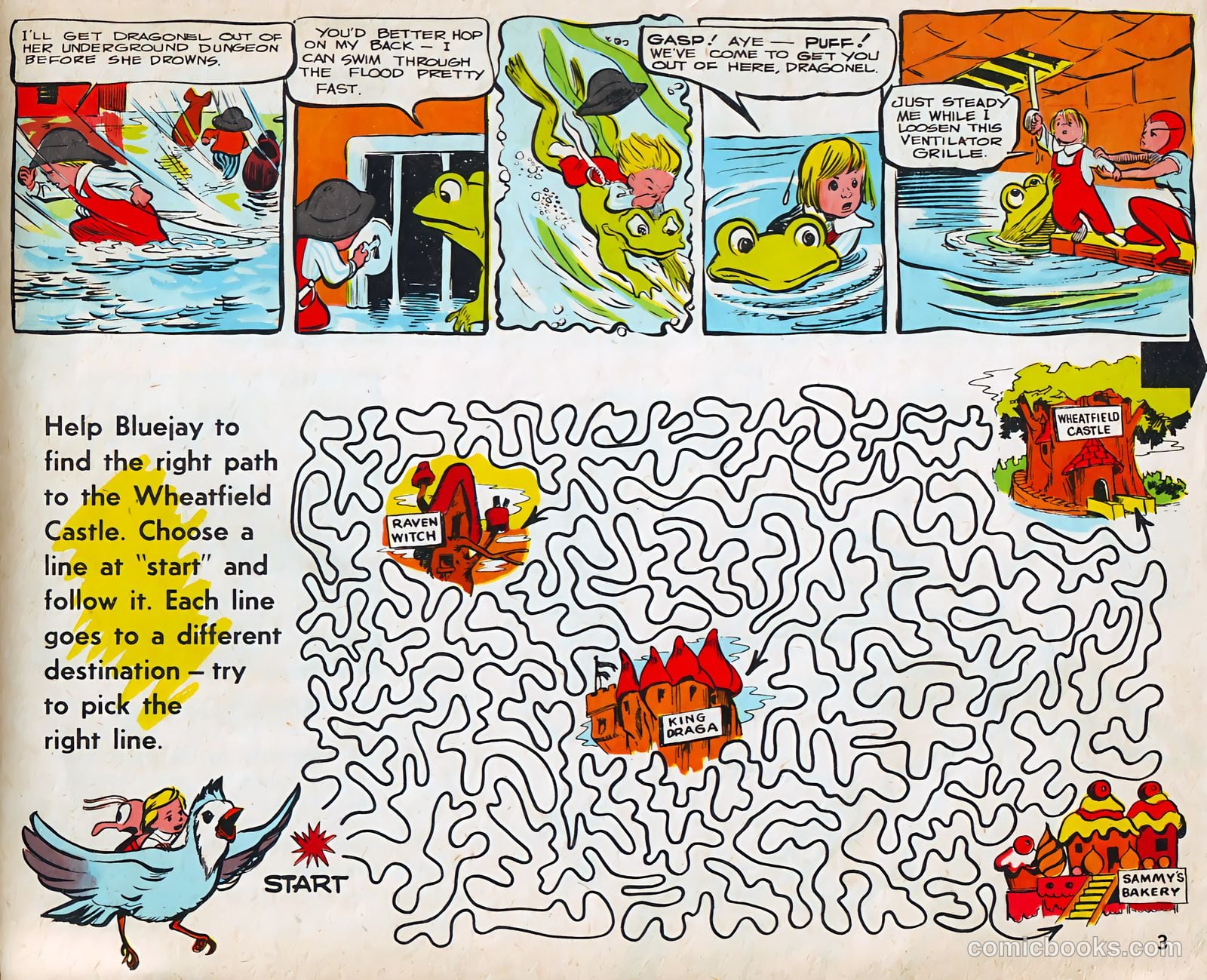 4 in 1 Fun Pac #4 (1954) — page 3 of 10