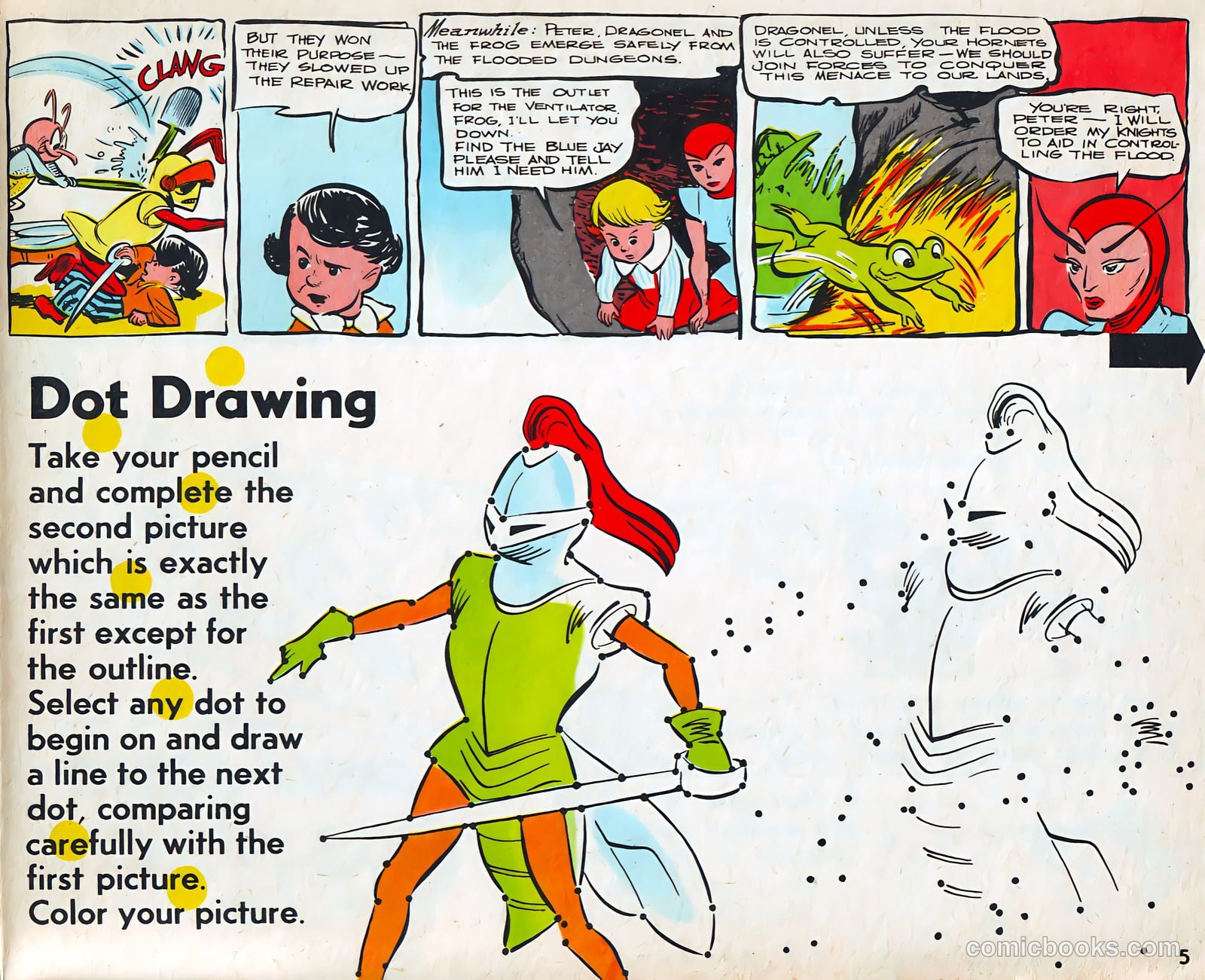 4 in 1 Fun Pac #4 (1954) — page 5 of 10