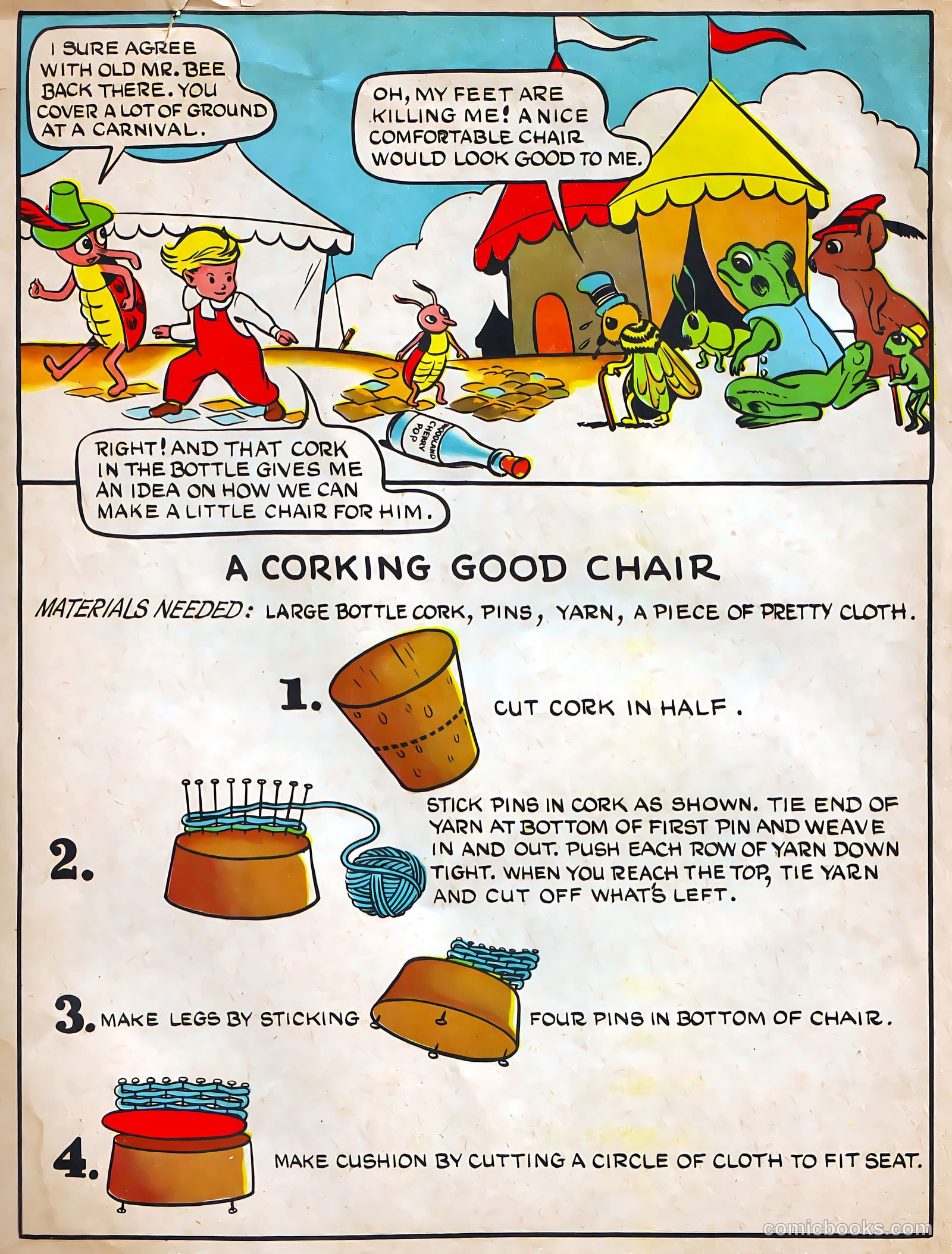 Peter Wheat Fun Book #1 (1945) — page 25 of 32
