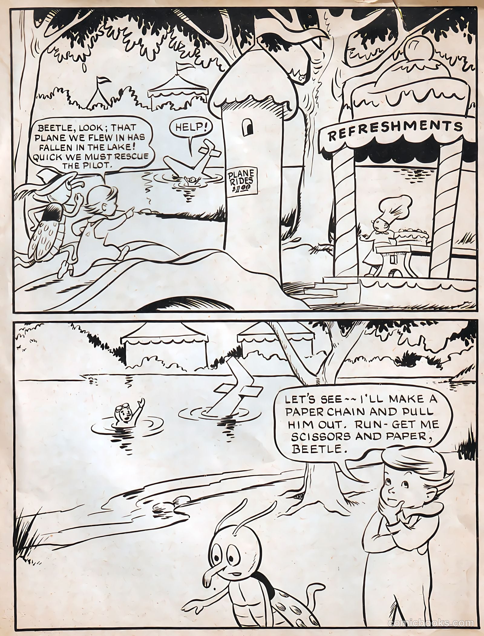 Peter Wheat Fun Book #1 (1945) — page 26 of 32