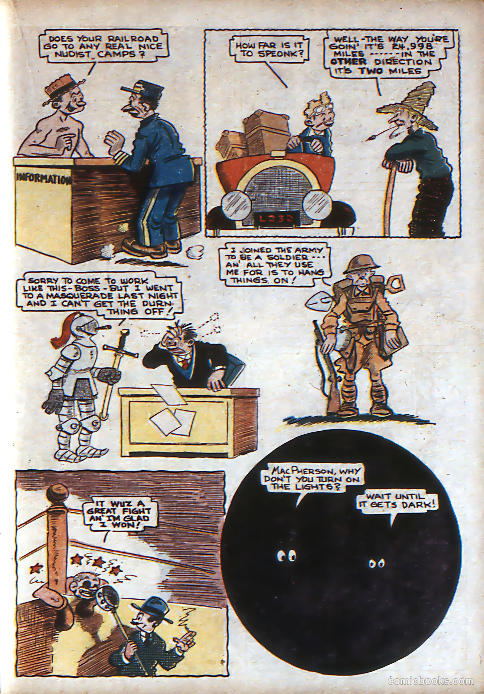 More Fun Comics #25 (1937) — page 36 of 70