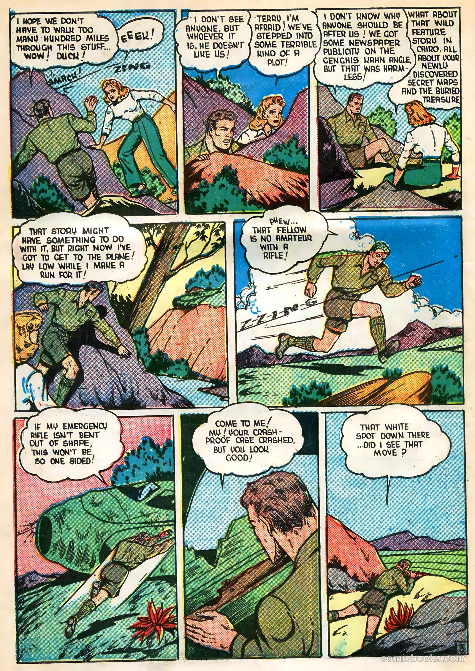 Grand Slam Three Aces #48 (1945) — page 6 of 36