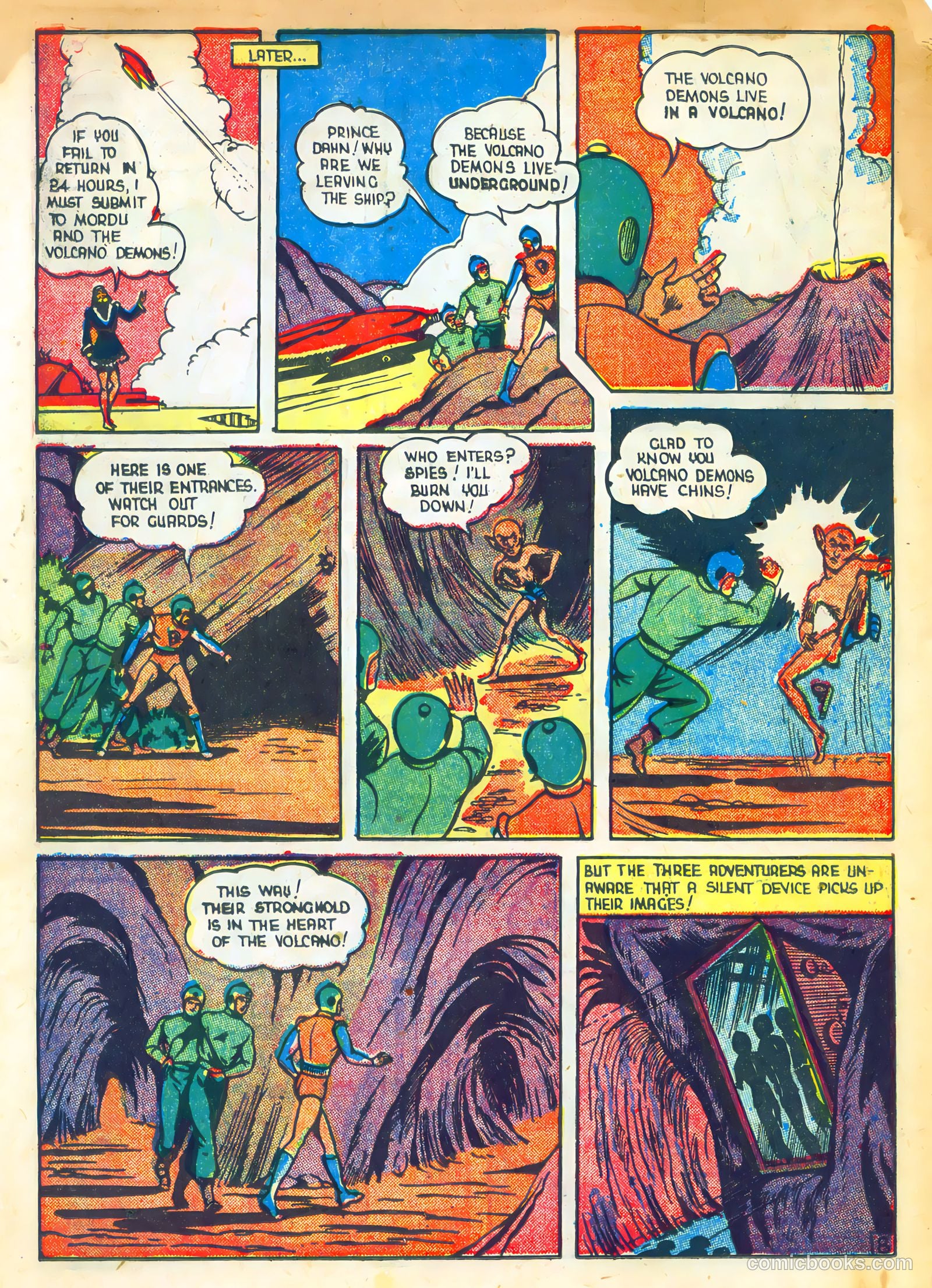 Grand Slam Three Aces #48 (1945) — page 32 of 36