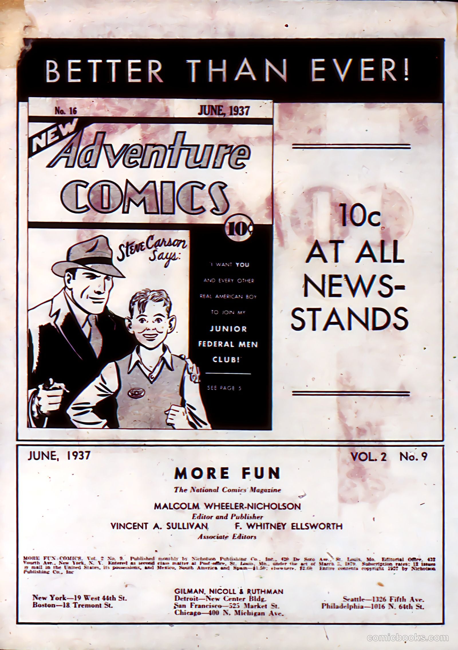 More Fun Comics #21 (1937) — page 3 of 68