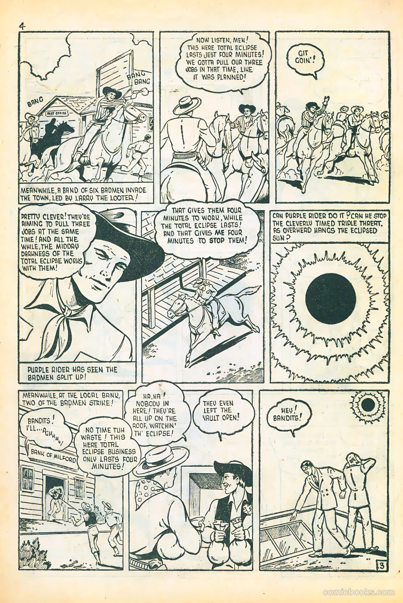 Three Aces Comics v4 #3 (1945) — page 4 of 48