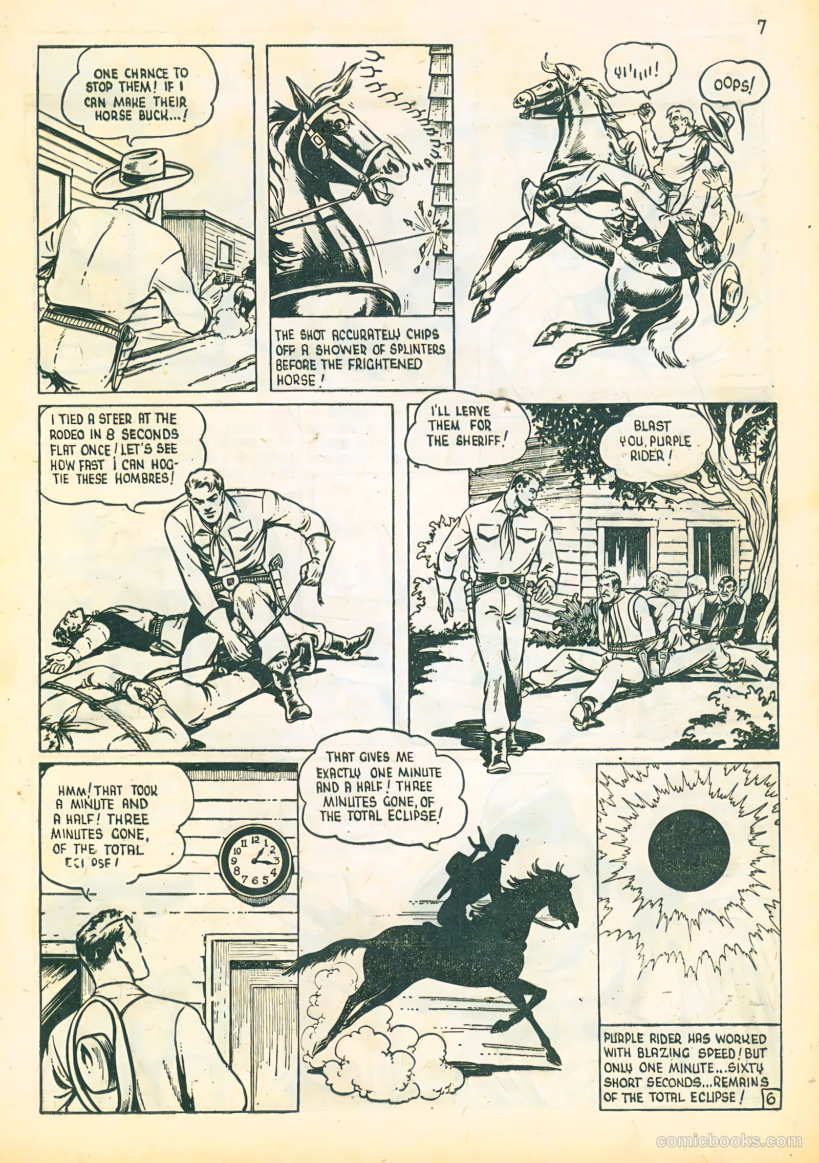 Three Aces Comics v4 #3 (1945) — page 7 of 48
