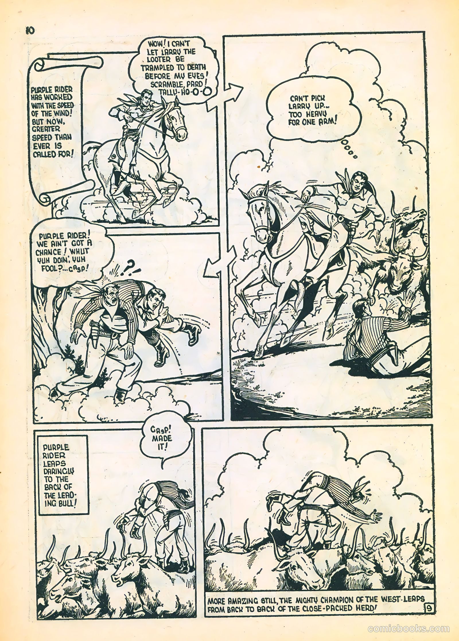 Three Aces Comics v4 #3 (1945) — page 10 of 48