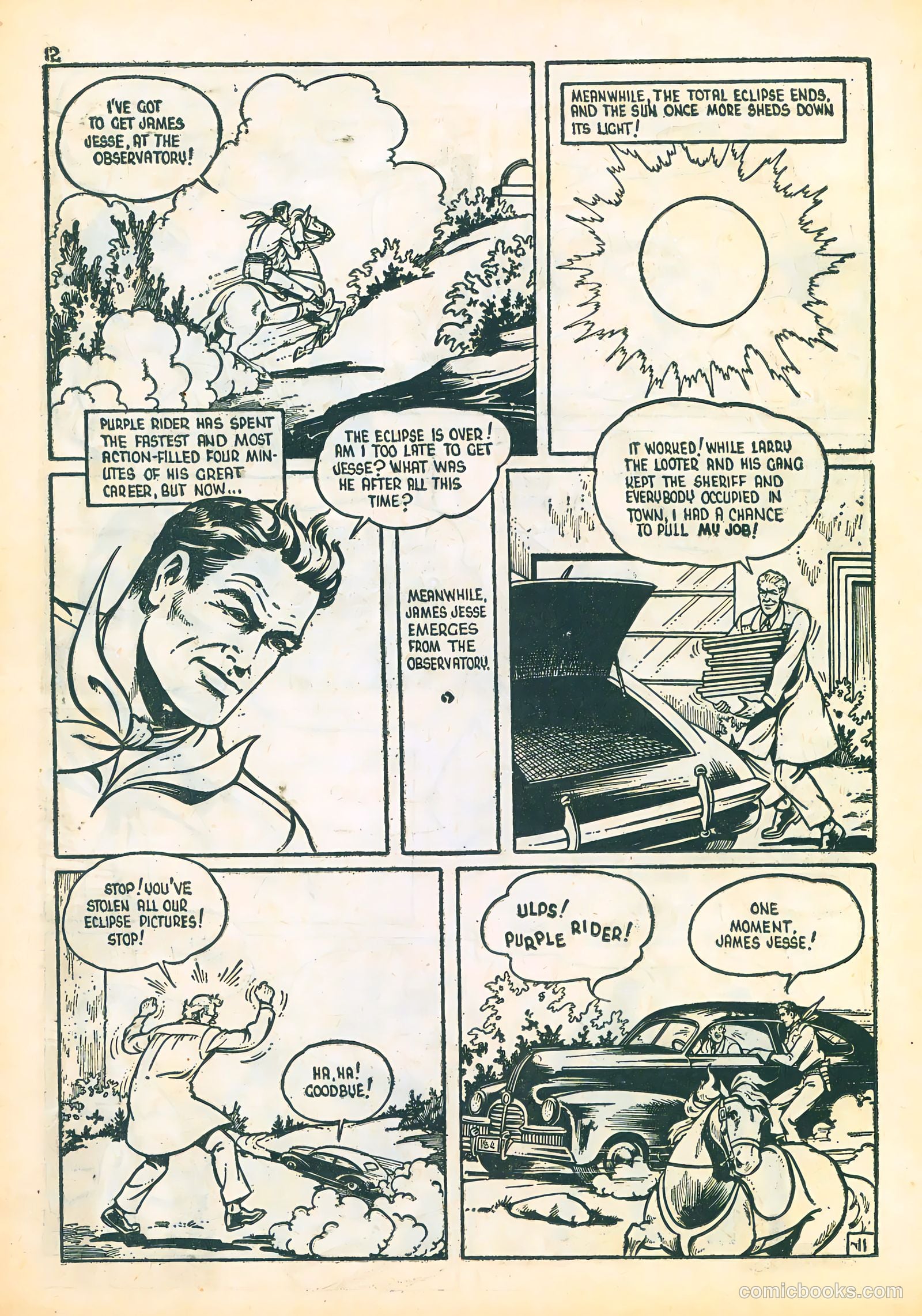 Three Aces Comics v4 #3 (1945) — page 12 of 48