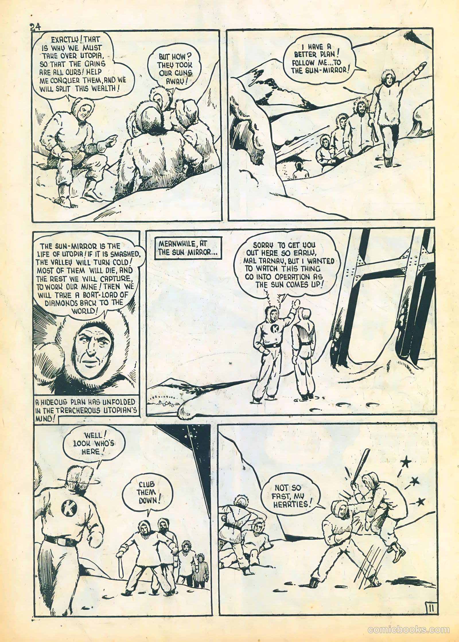 Three Aces Comics v4 #3 (1945) — page 24 of 48