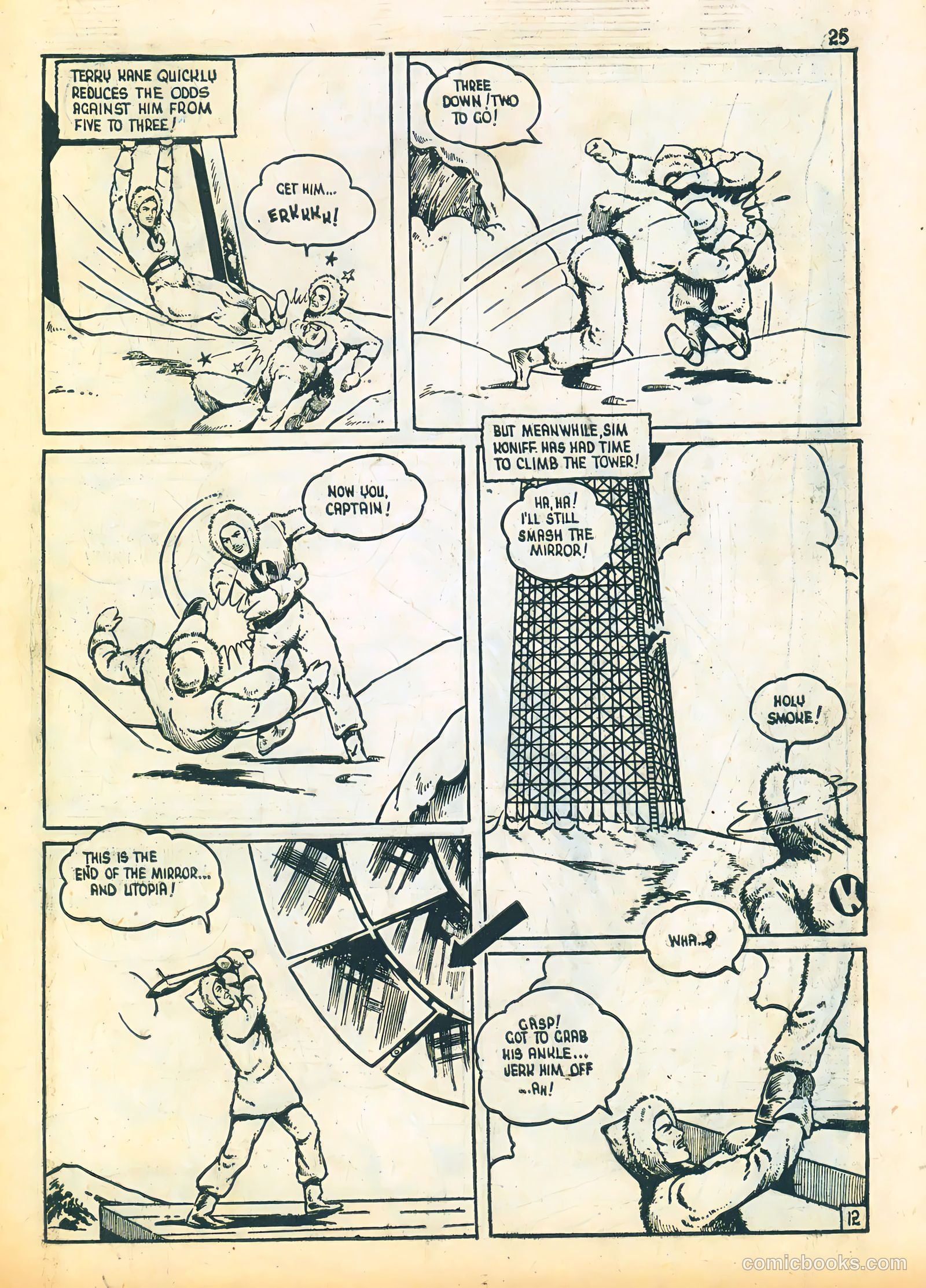 Three Aces Comics v4 #3 (1945) — page 25 of 48