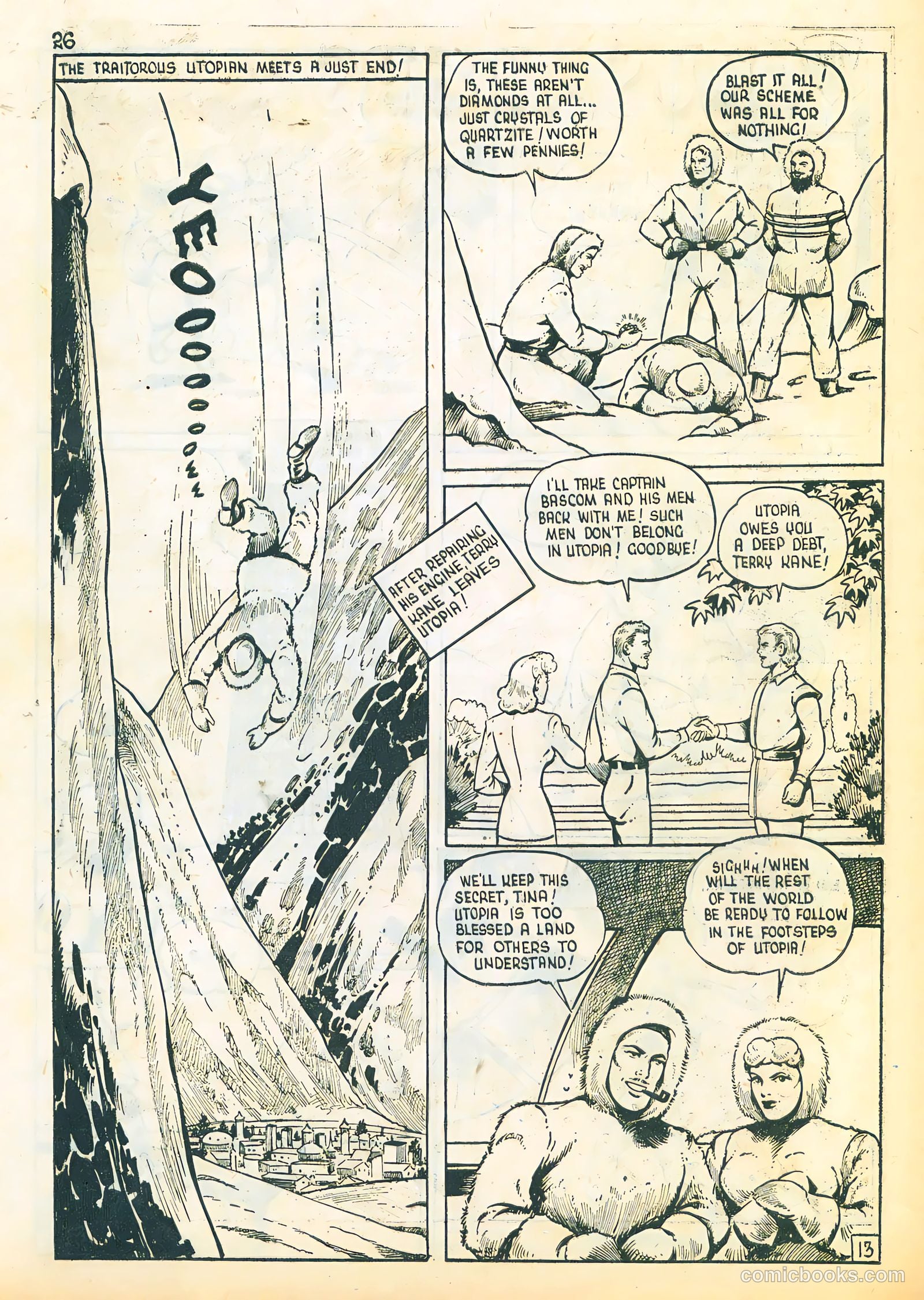 Three Aces Comics v4 #3 (1945) — page 26 of 48