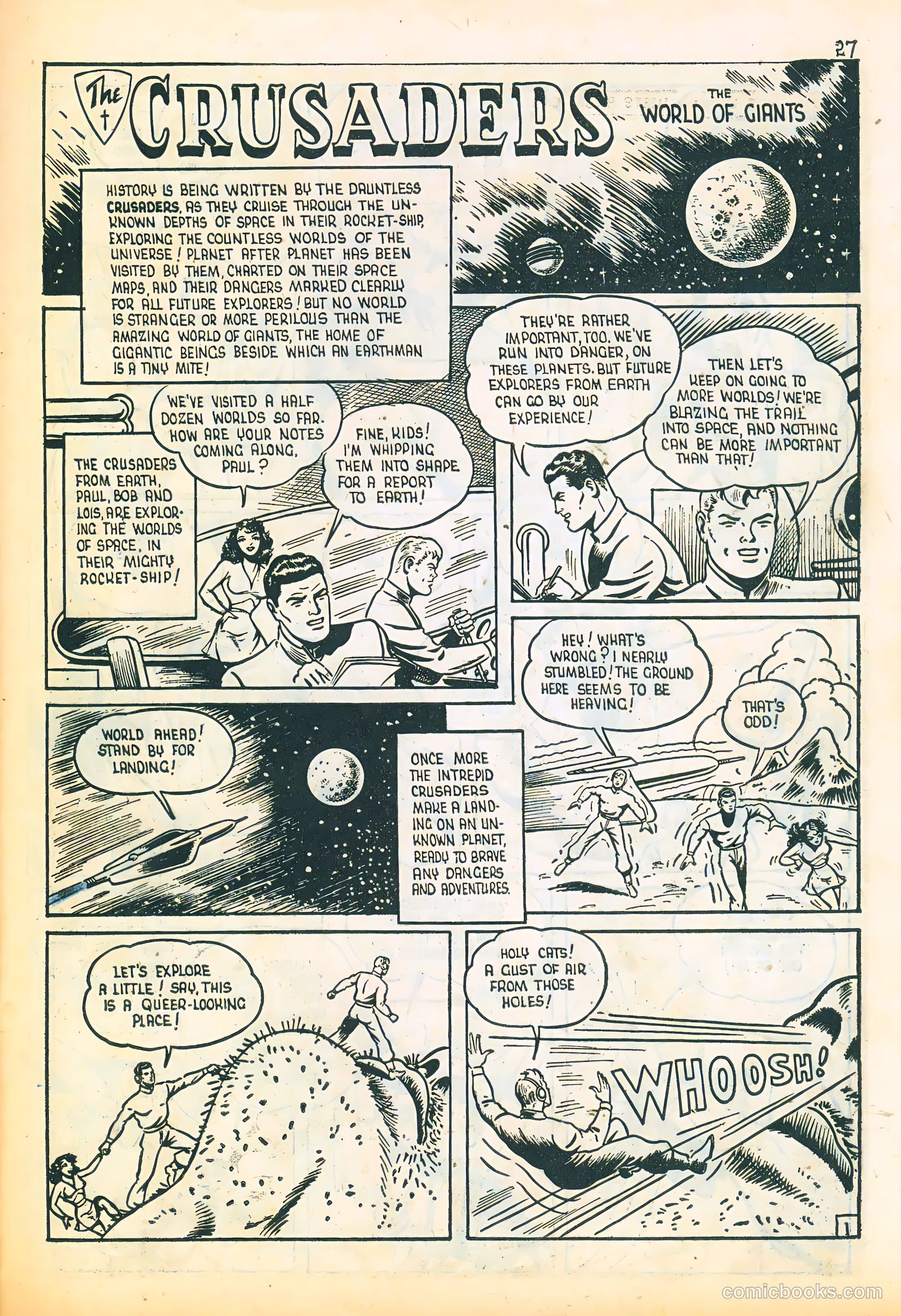 Three Aces Comics v4 #3 (1945) — page 27 of 48