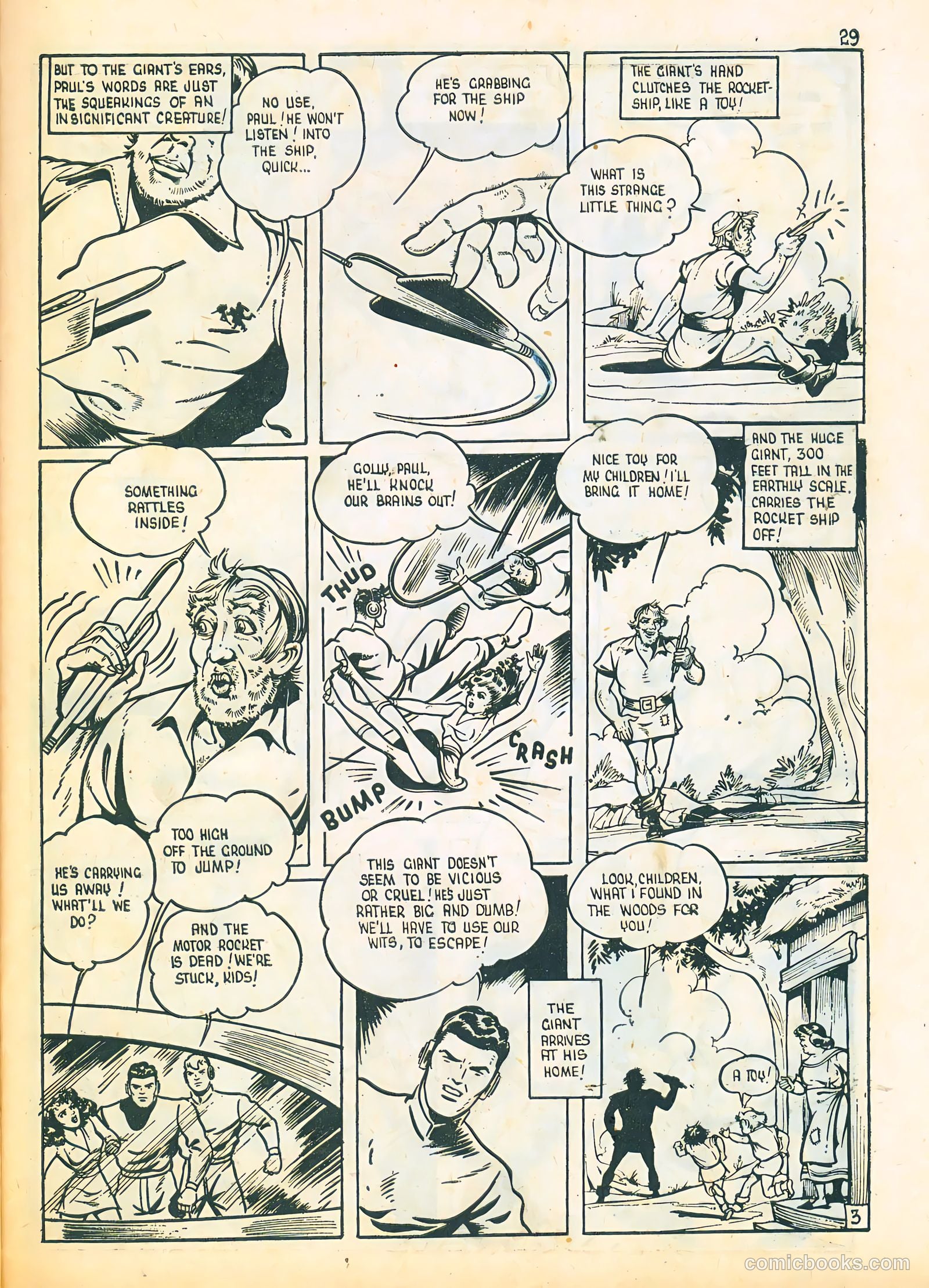 Three Aces Comics v4 #3 (1945) — page 29 of 48