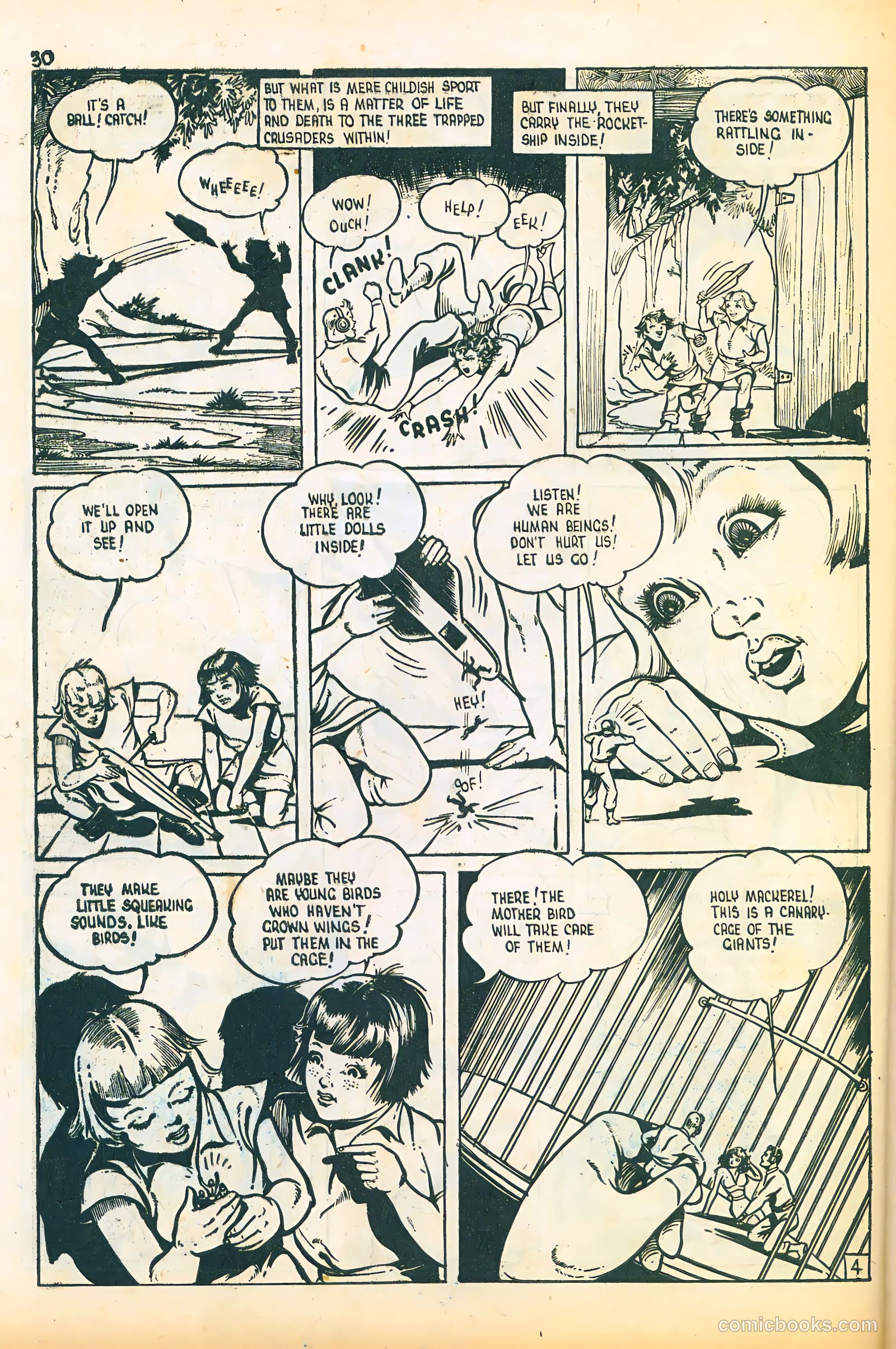 Three Aces Comics v4 #3 (1945) — page 30 of 48