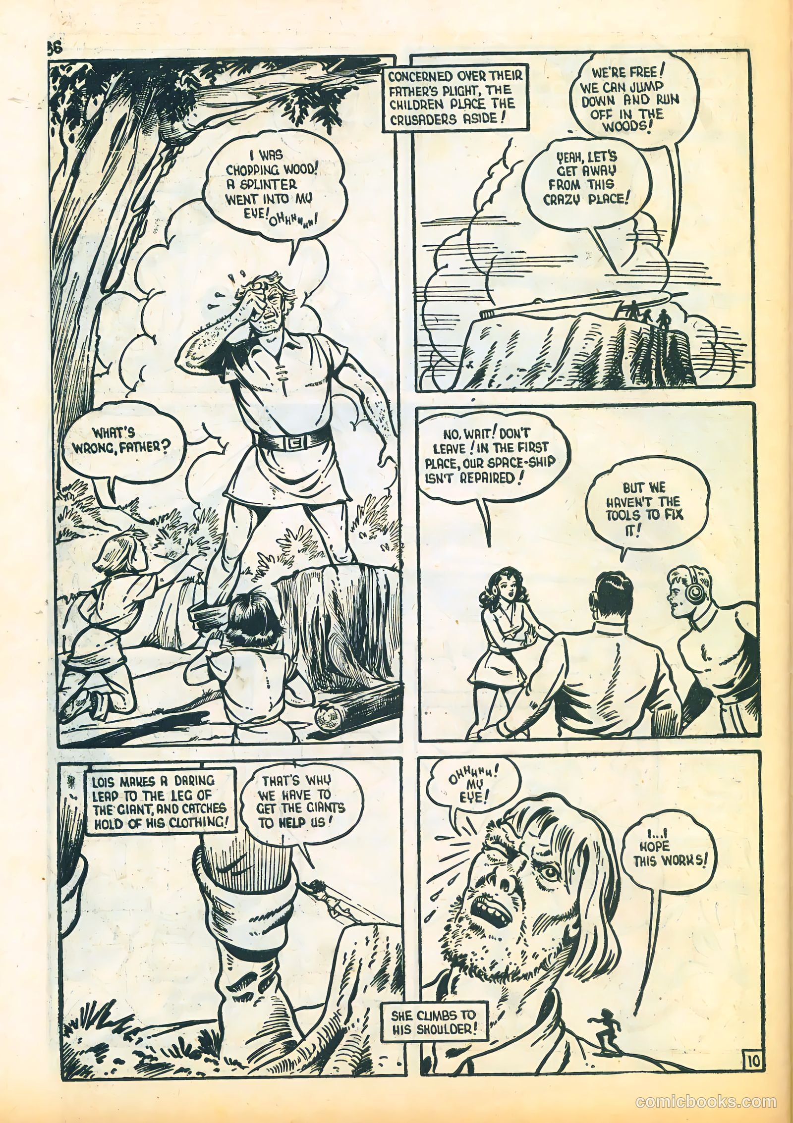 Three Aces Comics v4 #3 (1945) — page 36 of 48