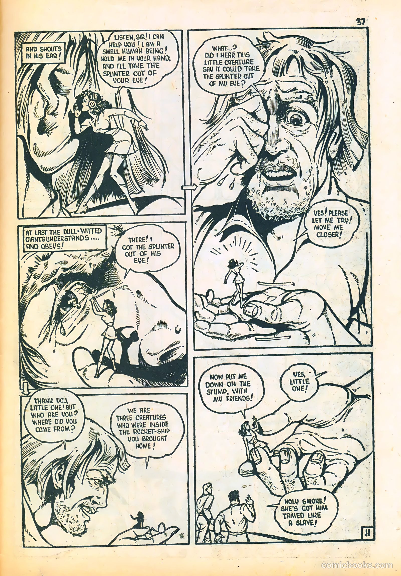 Three Aces Comics v4 #3 (1945) — page 37 of 48