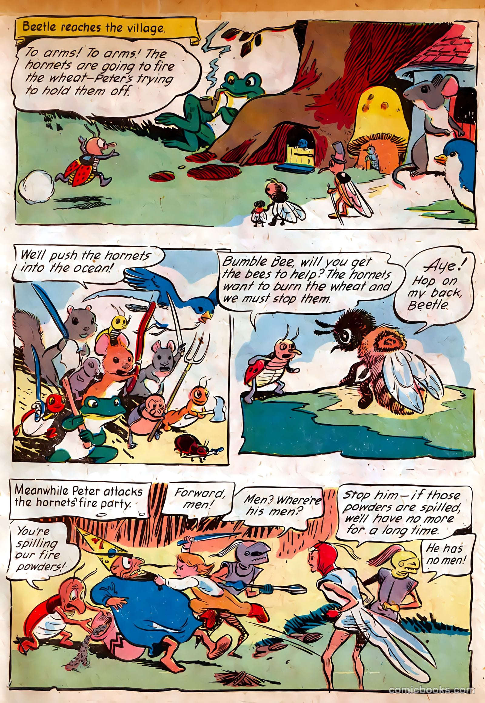 The Adventures of Peter Wheat #1 (1948) — page 15 of 16