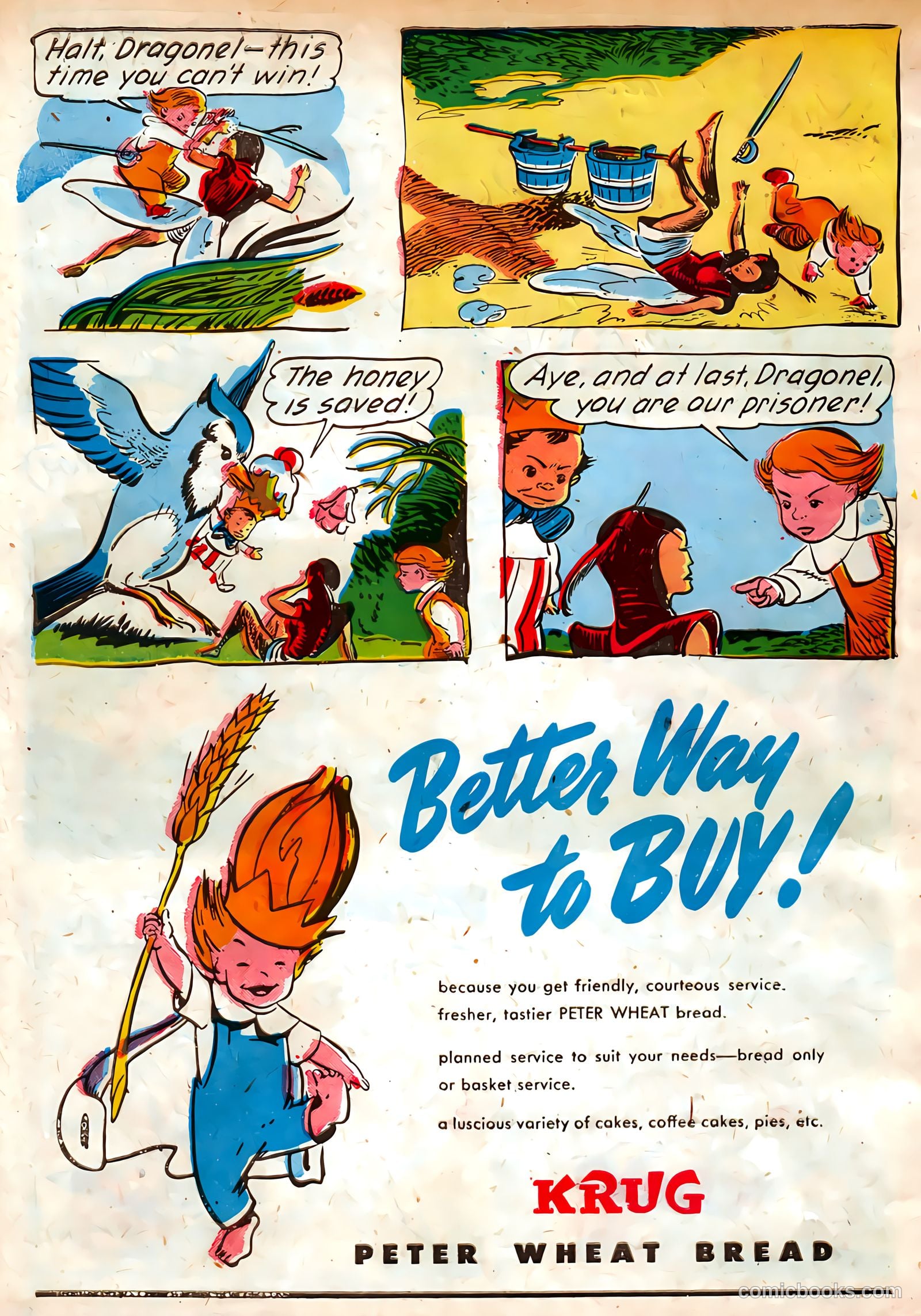 The Adventures of Peter Wheat #2 (1948) — page 16 of 16