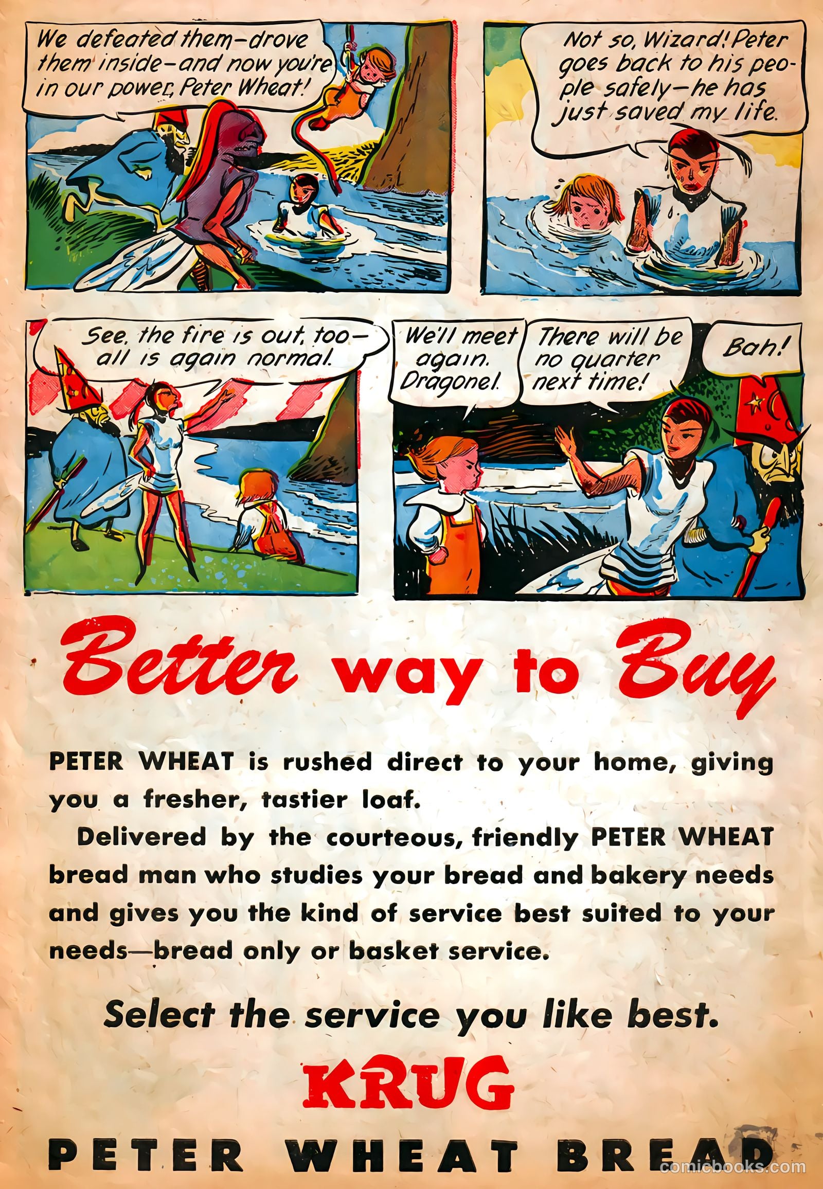 The Adventures of Peter Wheat #3 (1948) — page 16 of 16