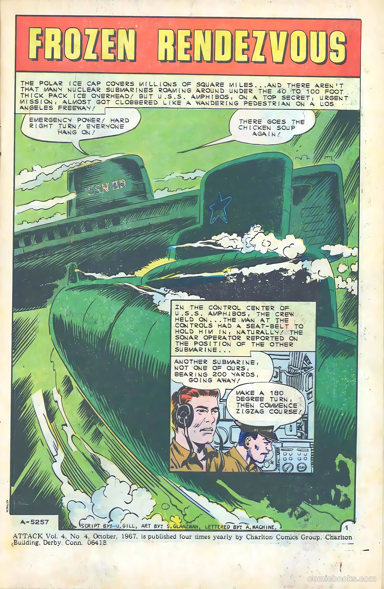 Attack #4 (1967) — page 3 of 36