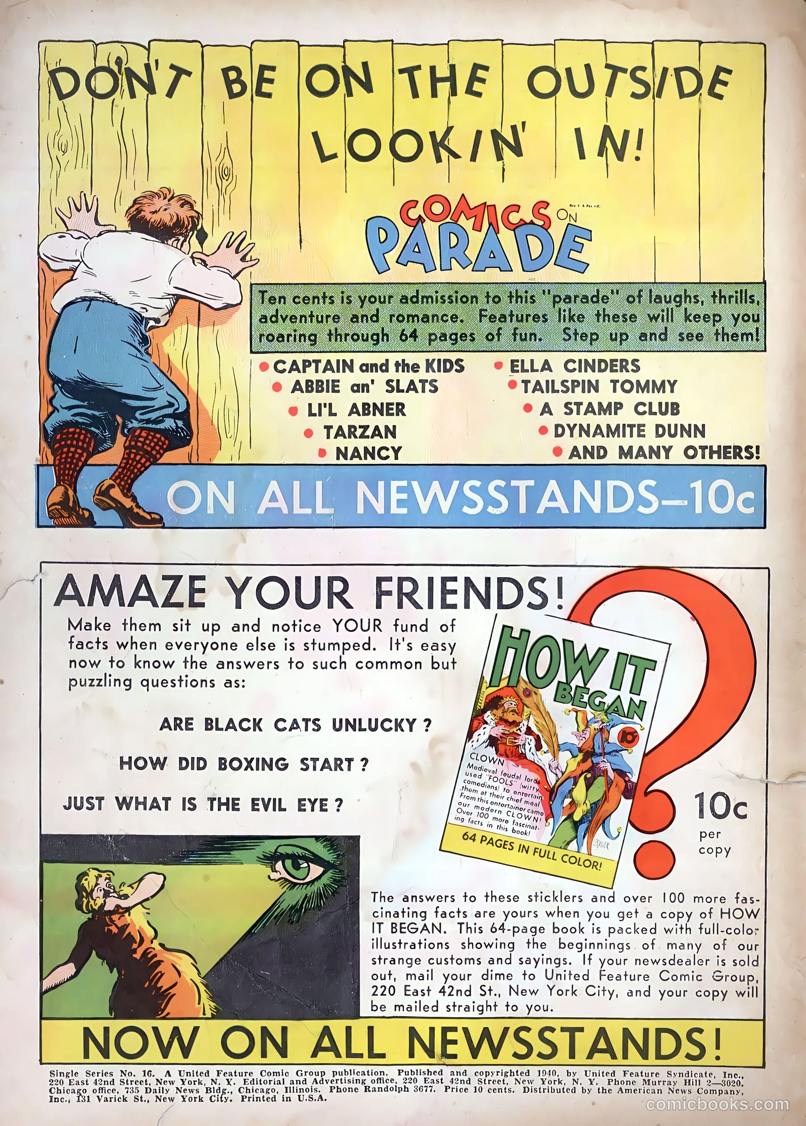 Single Series #1 (1940) — page 2 of 68