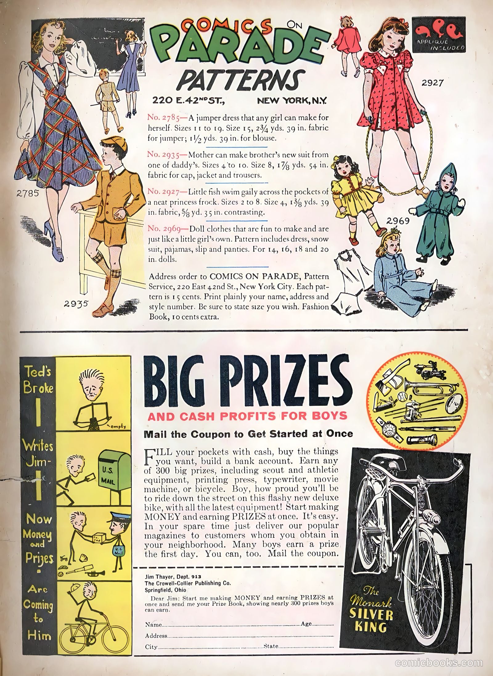 Single Series #1 (1940) — page 67 of 68