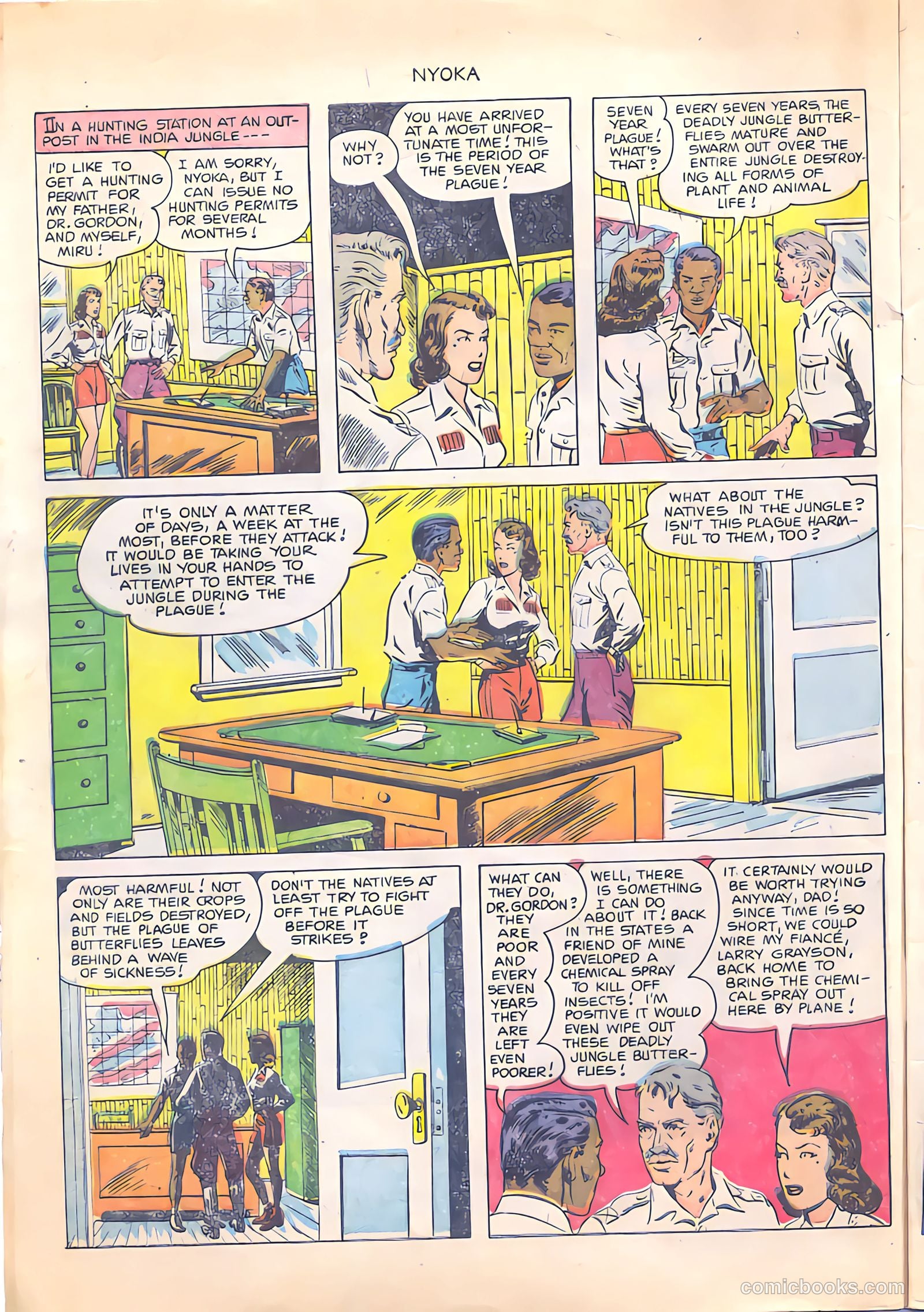 Nyoka the Jungle Girl #60 (1951) — page 4 of 36