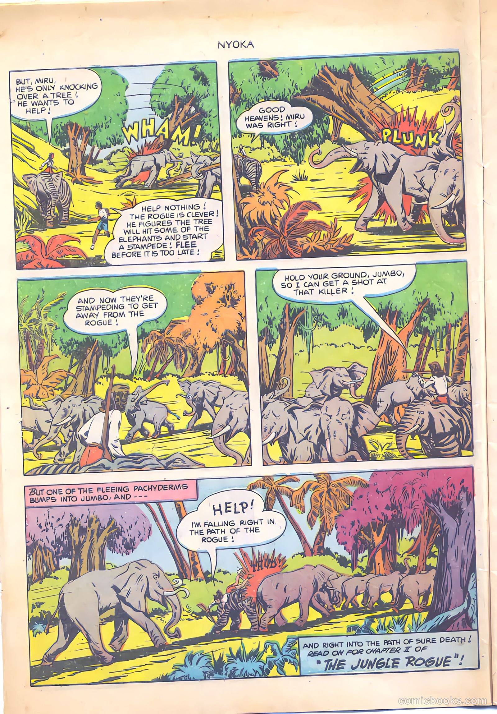 Nyoka the Jungle Girl #60 (1951) — page 8 of 36