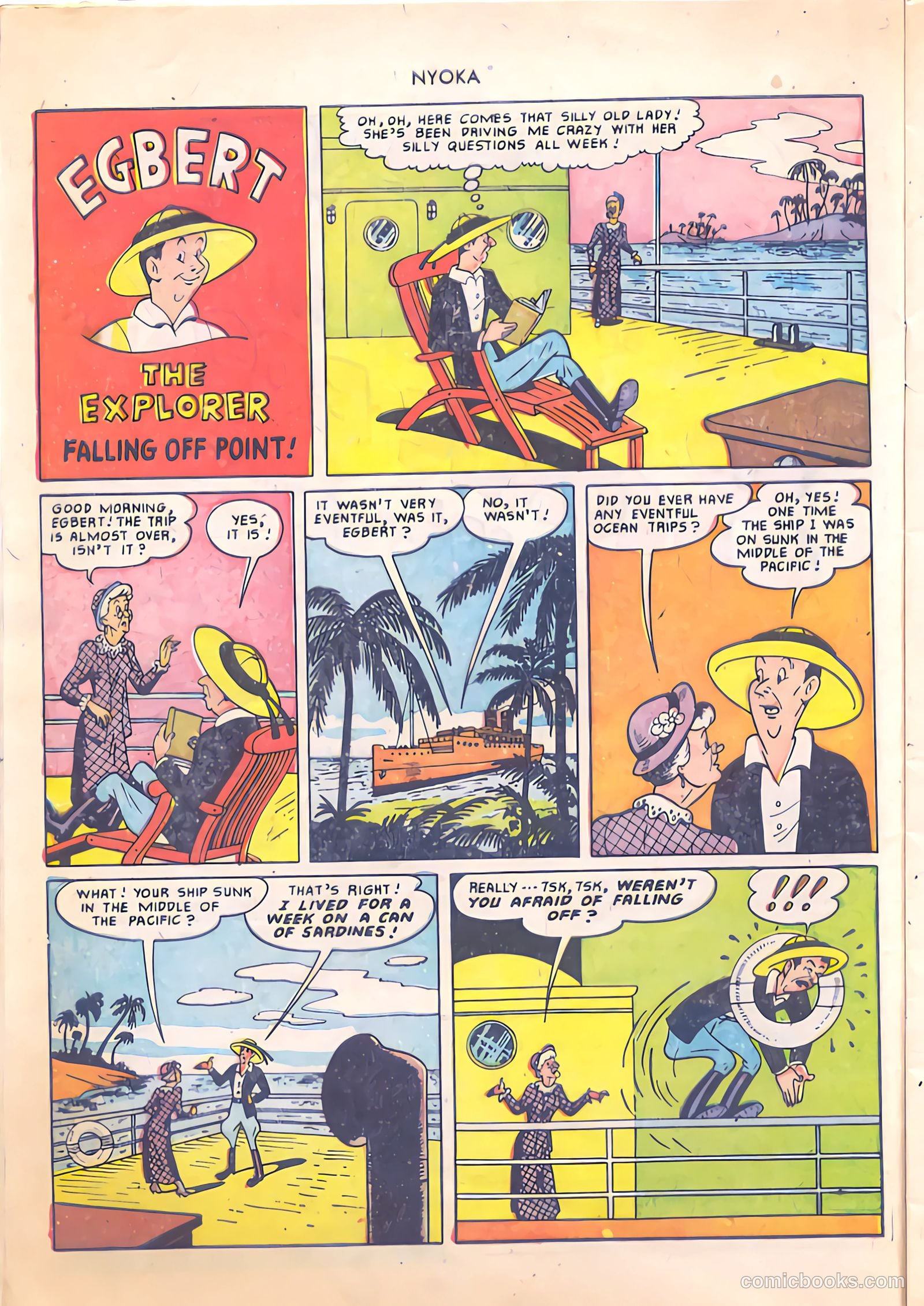 Nyoka the Jungle Girl #60 (1951) — page 10 of 36