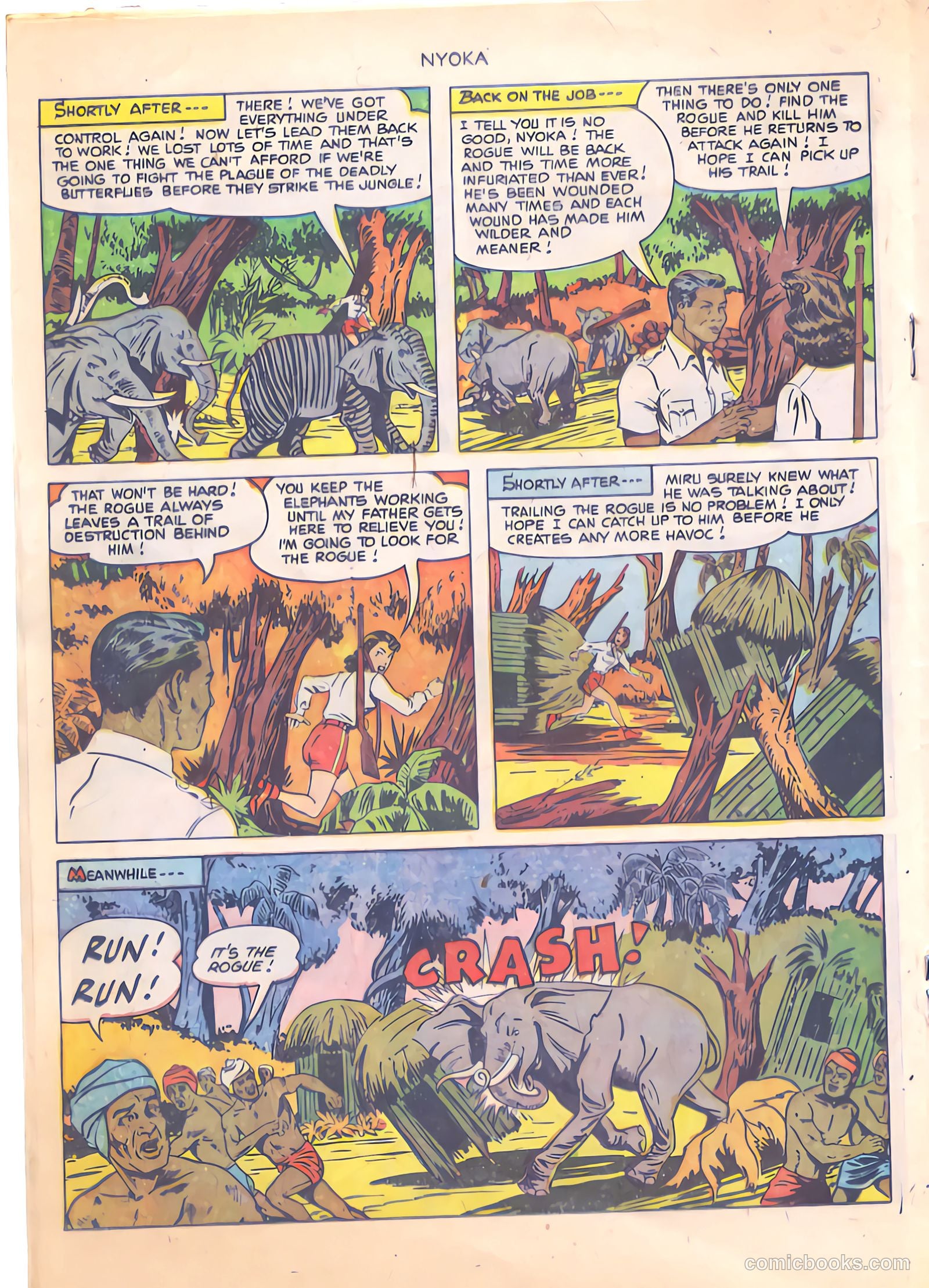 Nyoka the Jungle Girl #60 (1951) — page 18 of 36