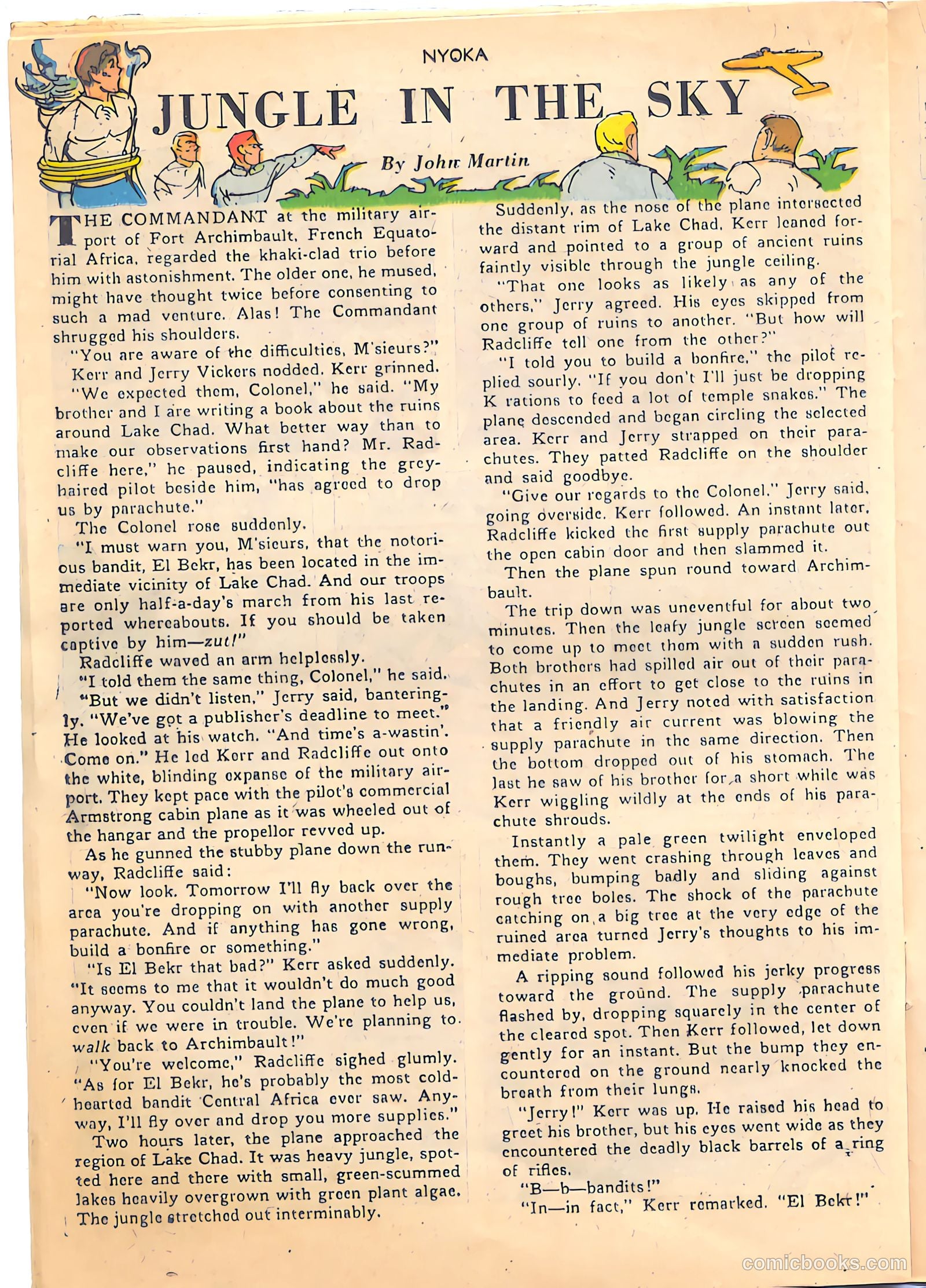 Nyoka the Jungle Girl #60 (1951) — page 22 of 36