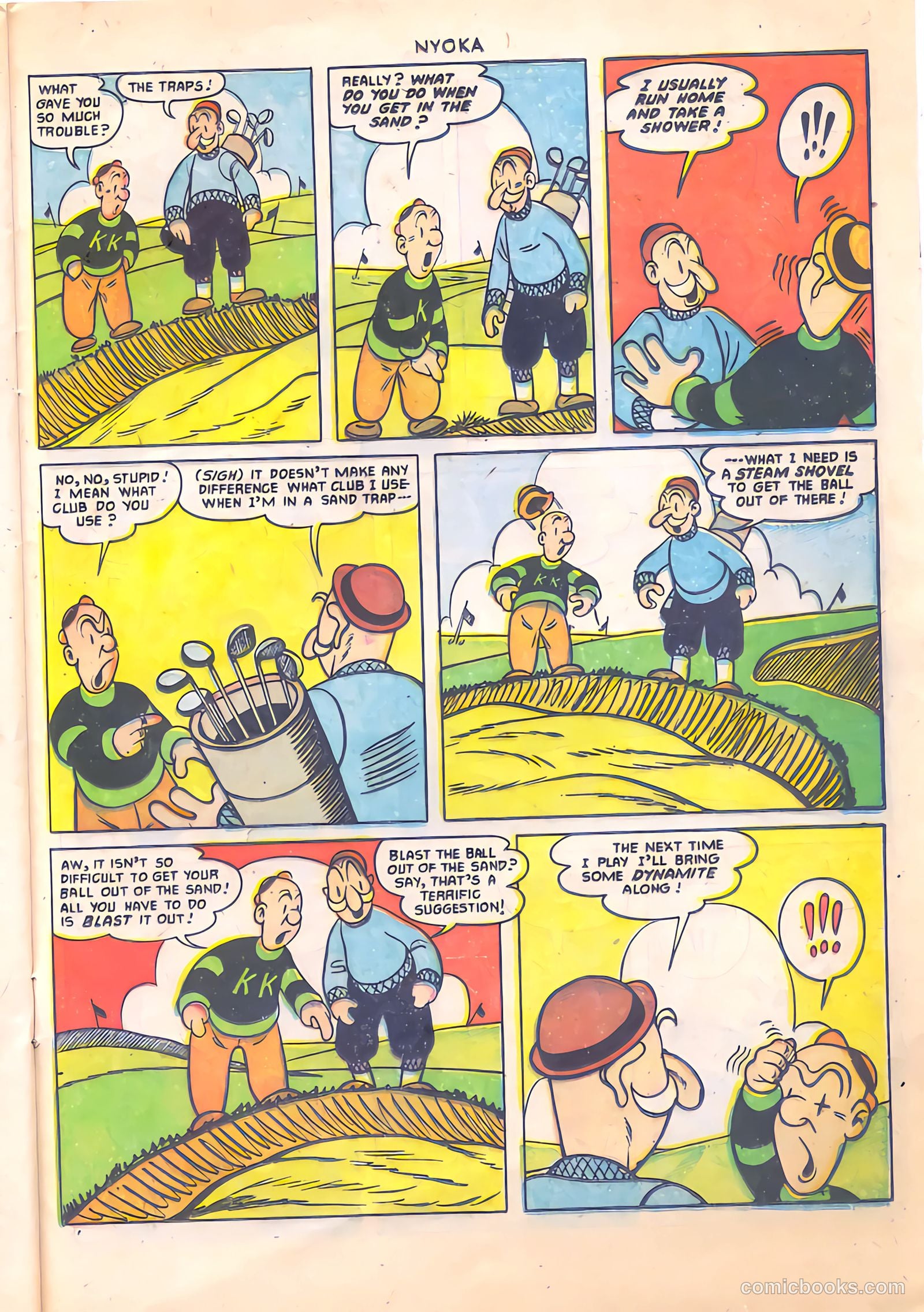 Nyoka the Jungle Girl #60 (1951) — page 25 of 36