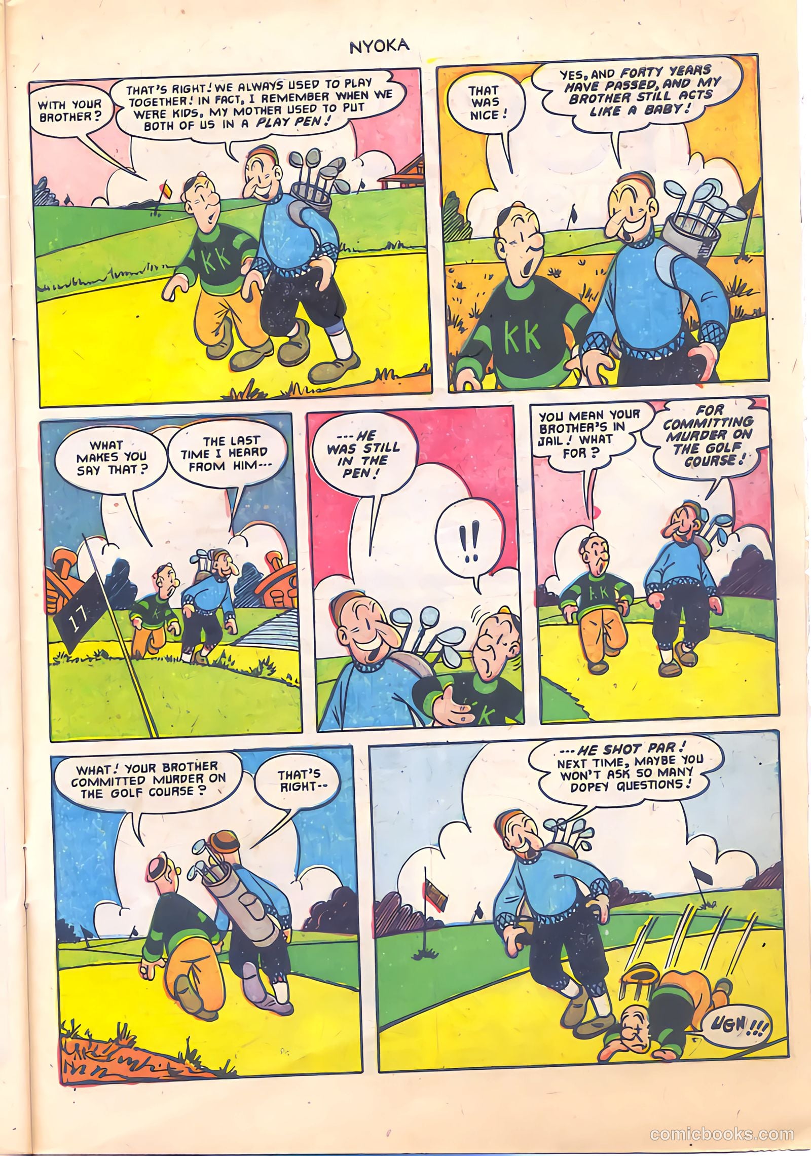 Nyoka the Jungle Girl #60 (1951) — page 27 of 36