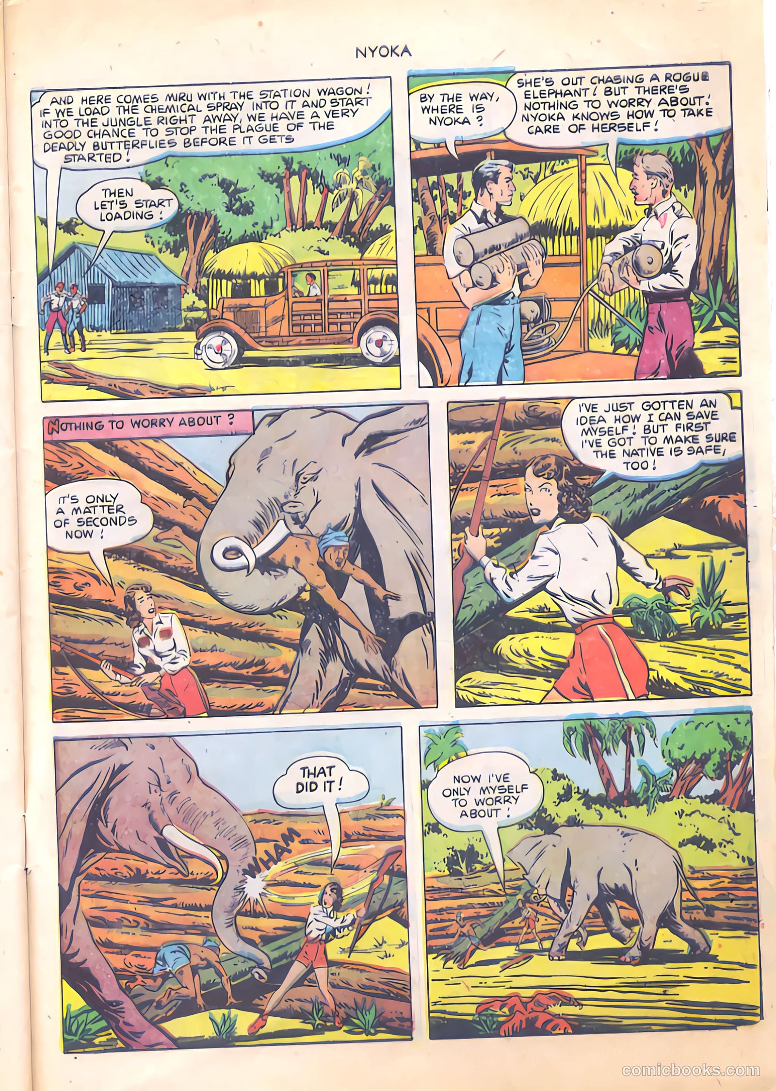Nyoka the Jungle Girl #60 (1951) — page 29 of 36