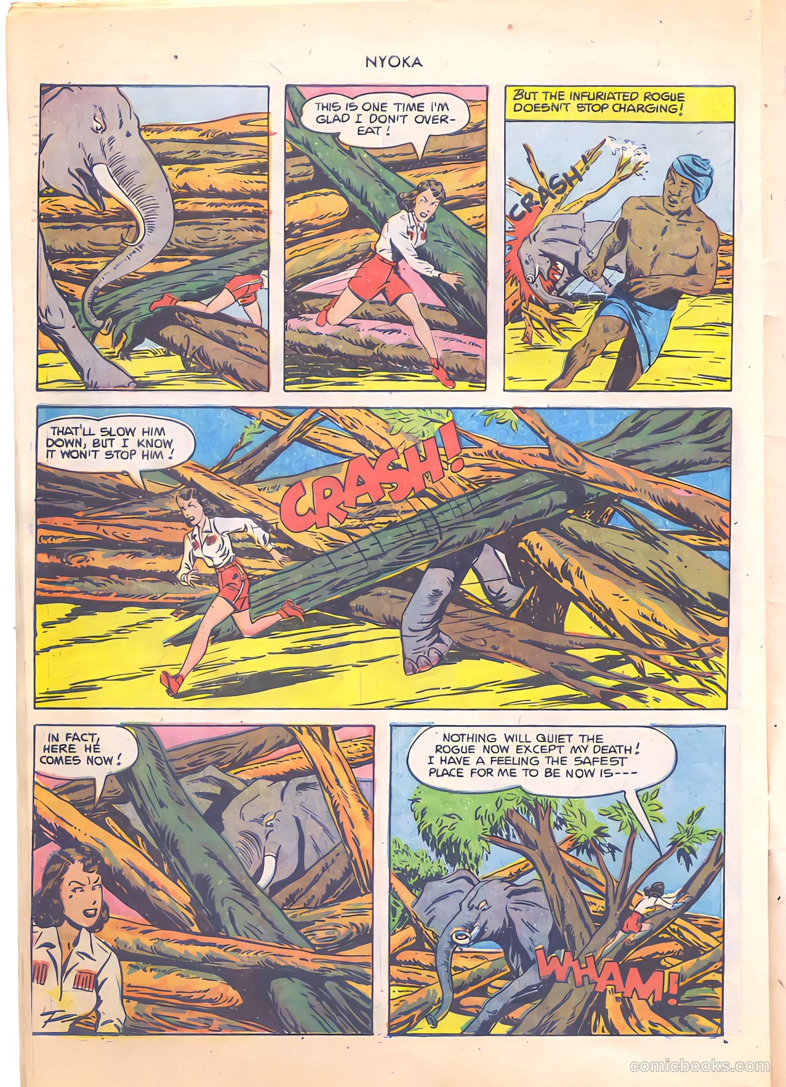 Nyoka the Jungle Girl #60 (1951) — page 30 of 36