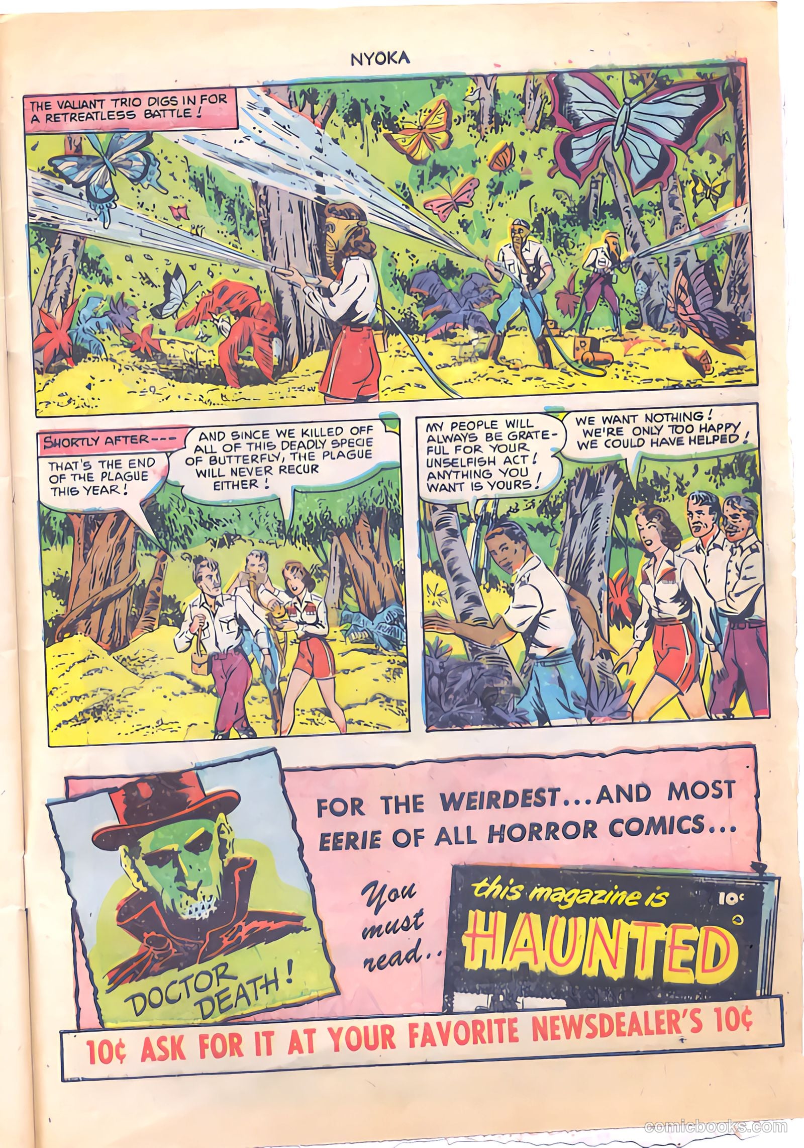 Nyoka the Jungle Girl #60 (1951) — page 33 of 36