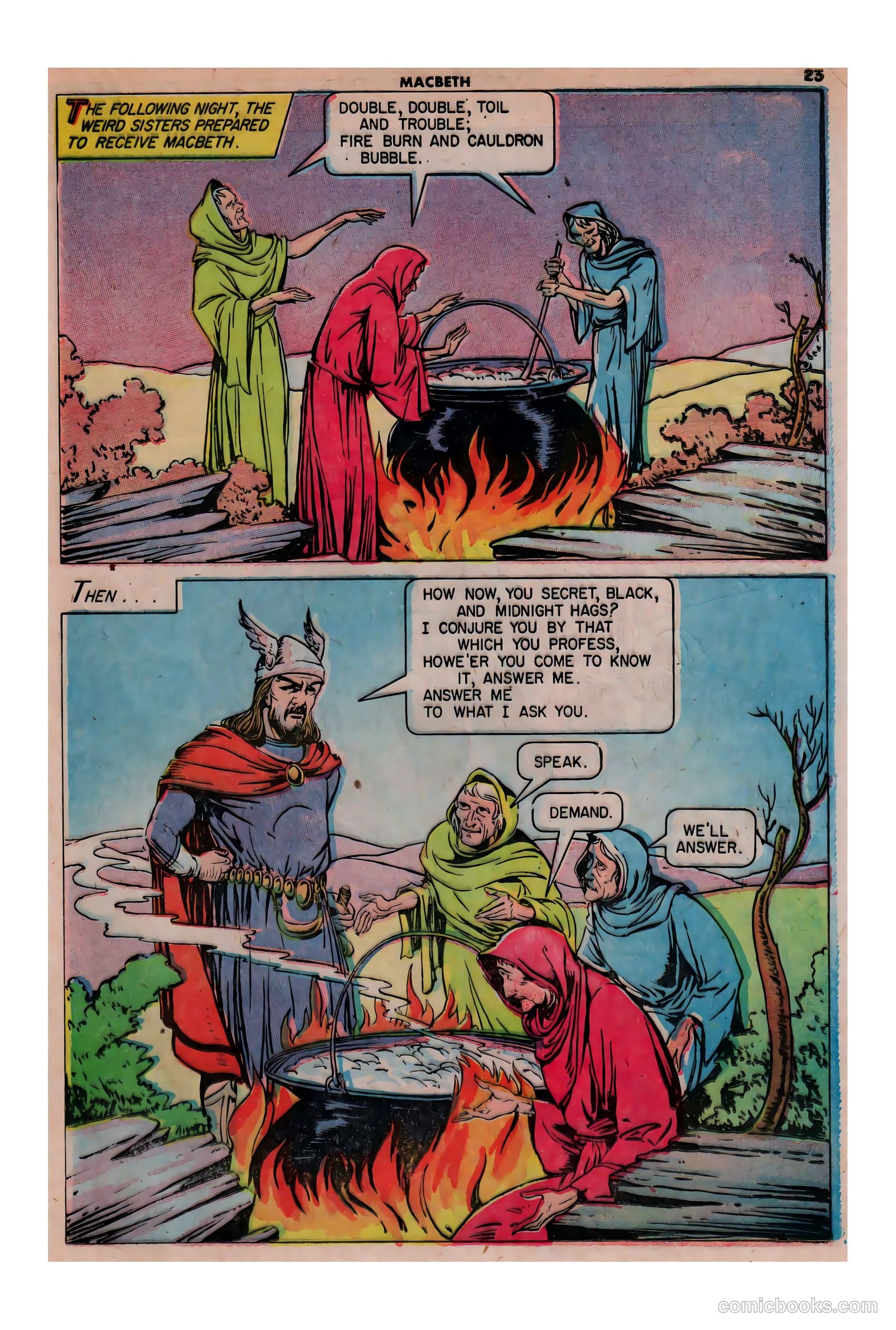 Classics Illustrated #1 (1955) — page 24 of 47