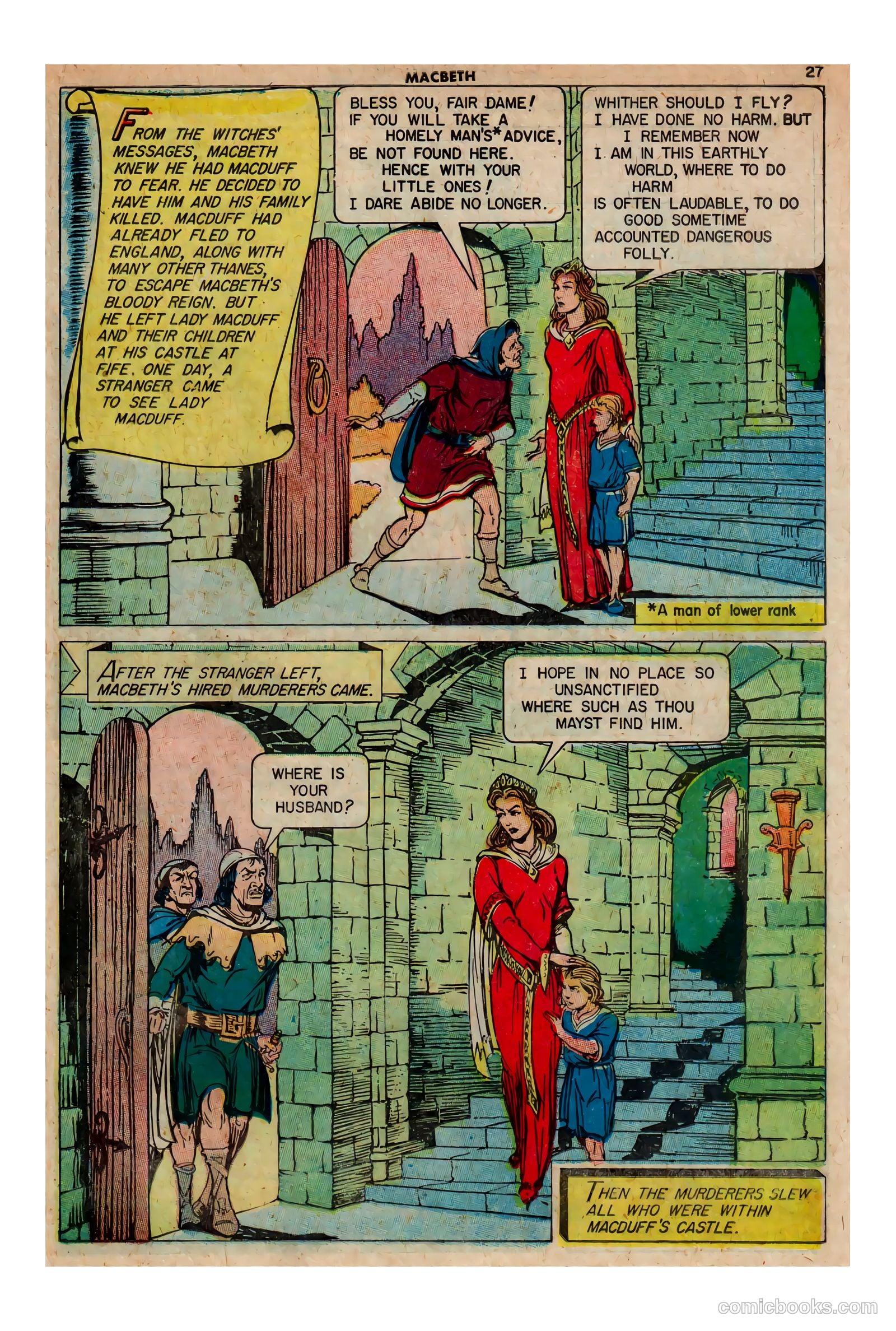 Classics Illustrated #1 (1955) — page 28 of 47