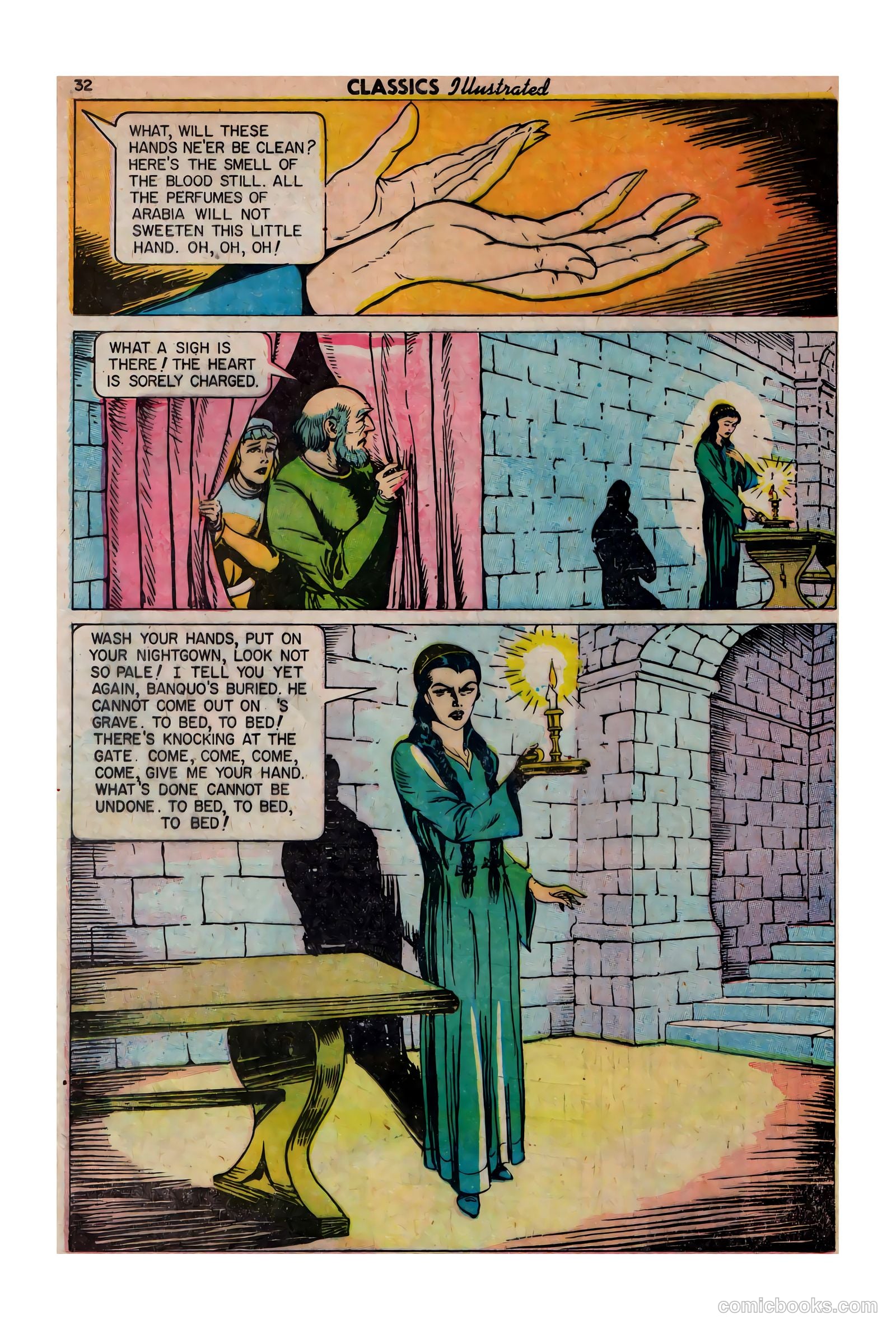 Classics Illustrated #1 (1955) — page 33 of 47