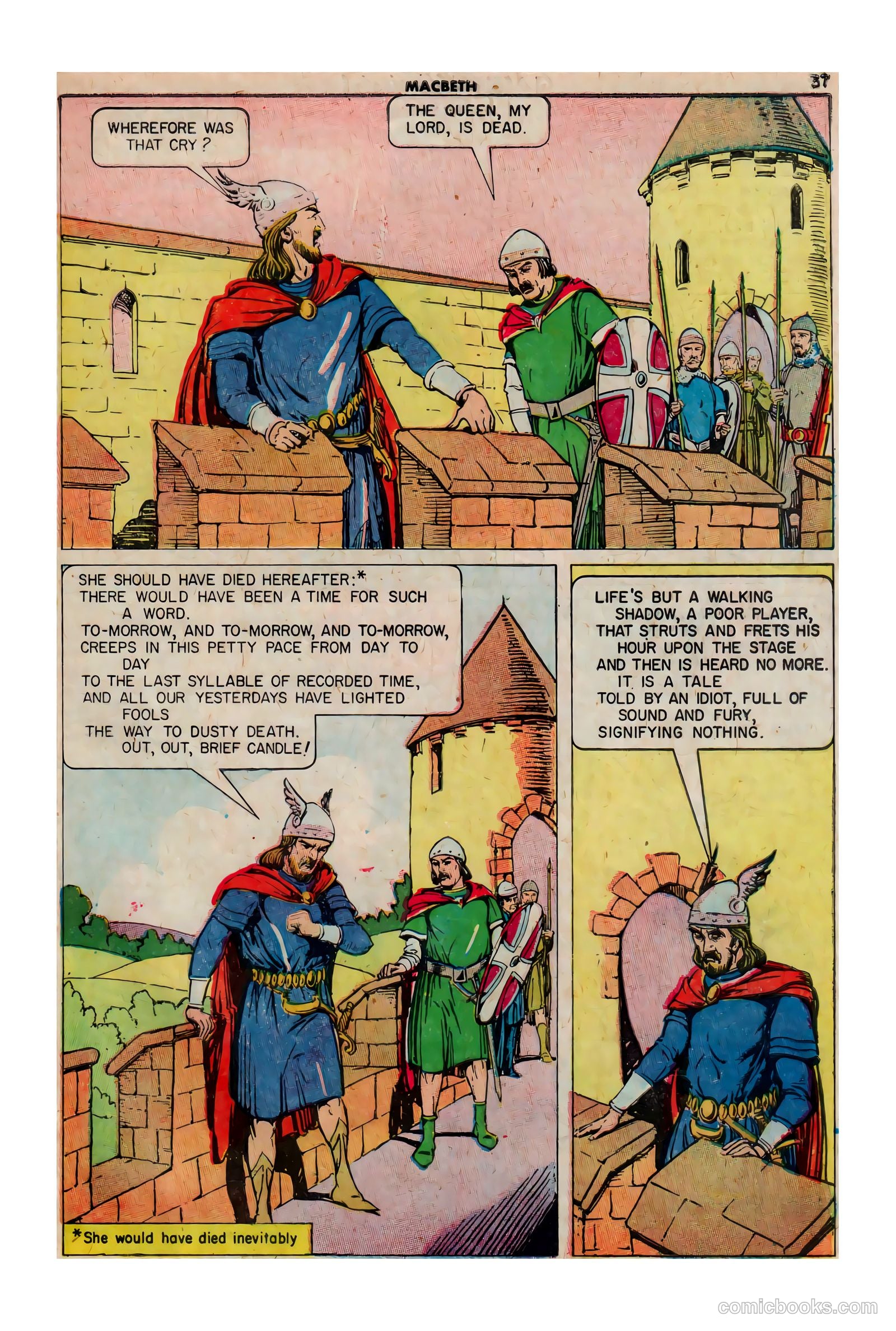Classics Illustrated #1 (1955) — page 38 of 47
