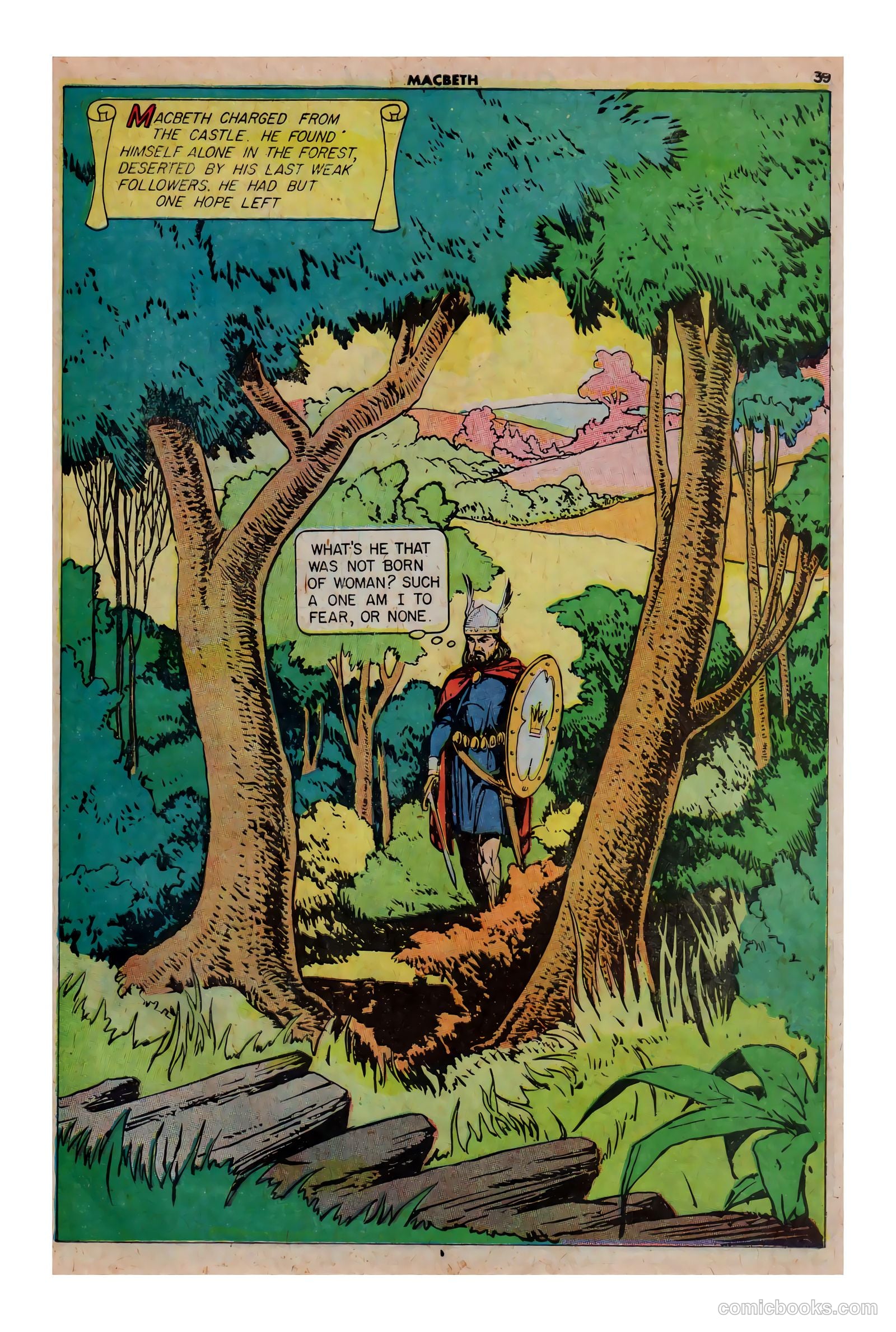Classics Illustrated #1 (1955) — page 40 of 47