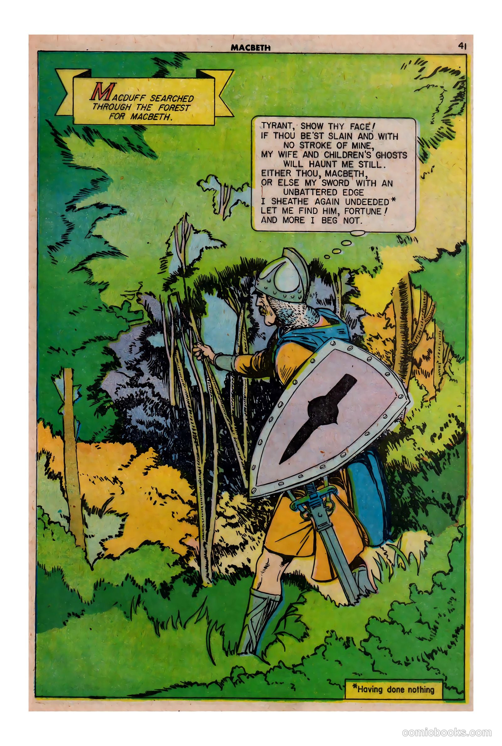 Classics Illustrated #1 (1955) — page 42 of 47