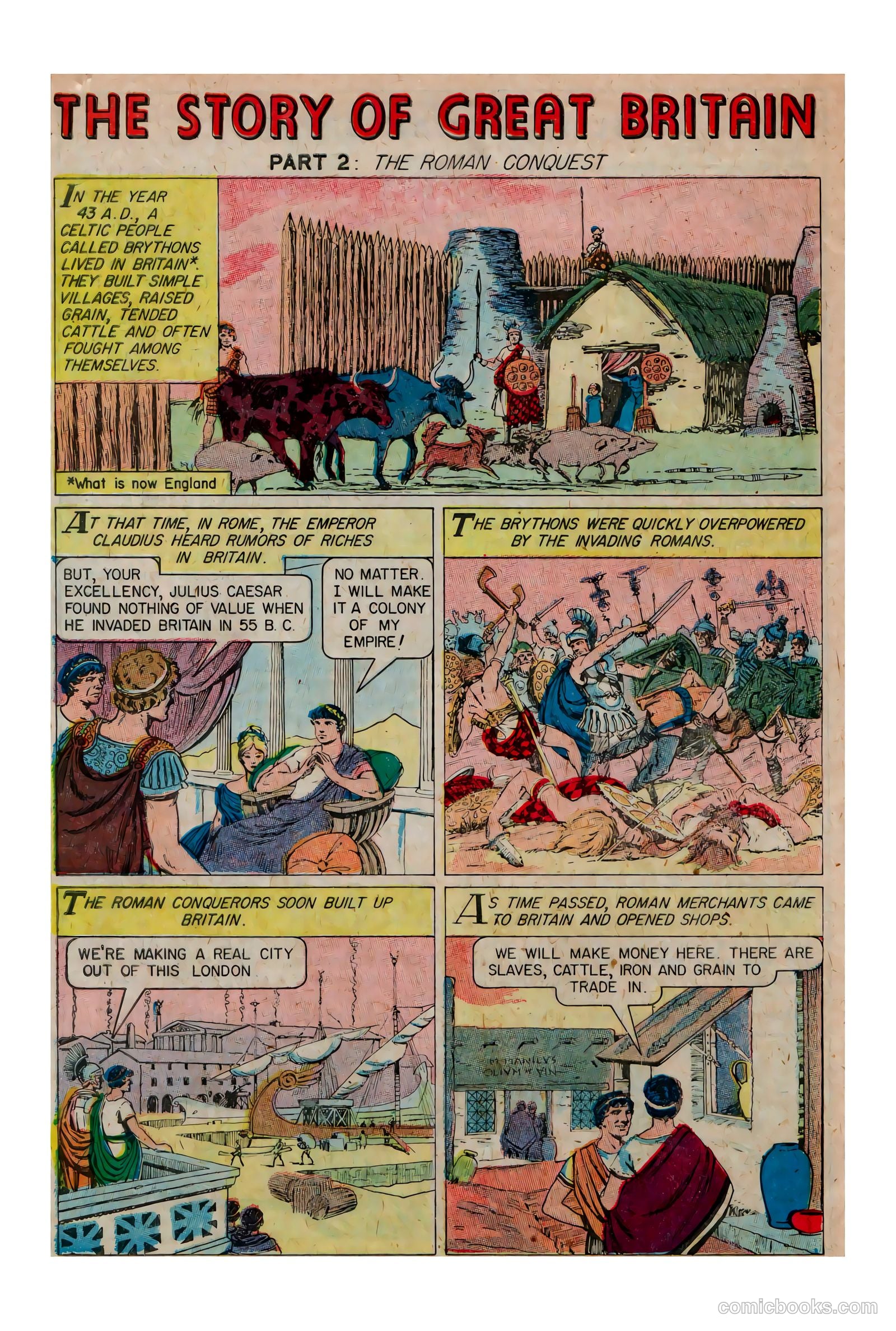 Classics Illustrated #1 (1955) — page 46 of 47