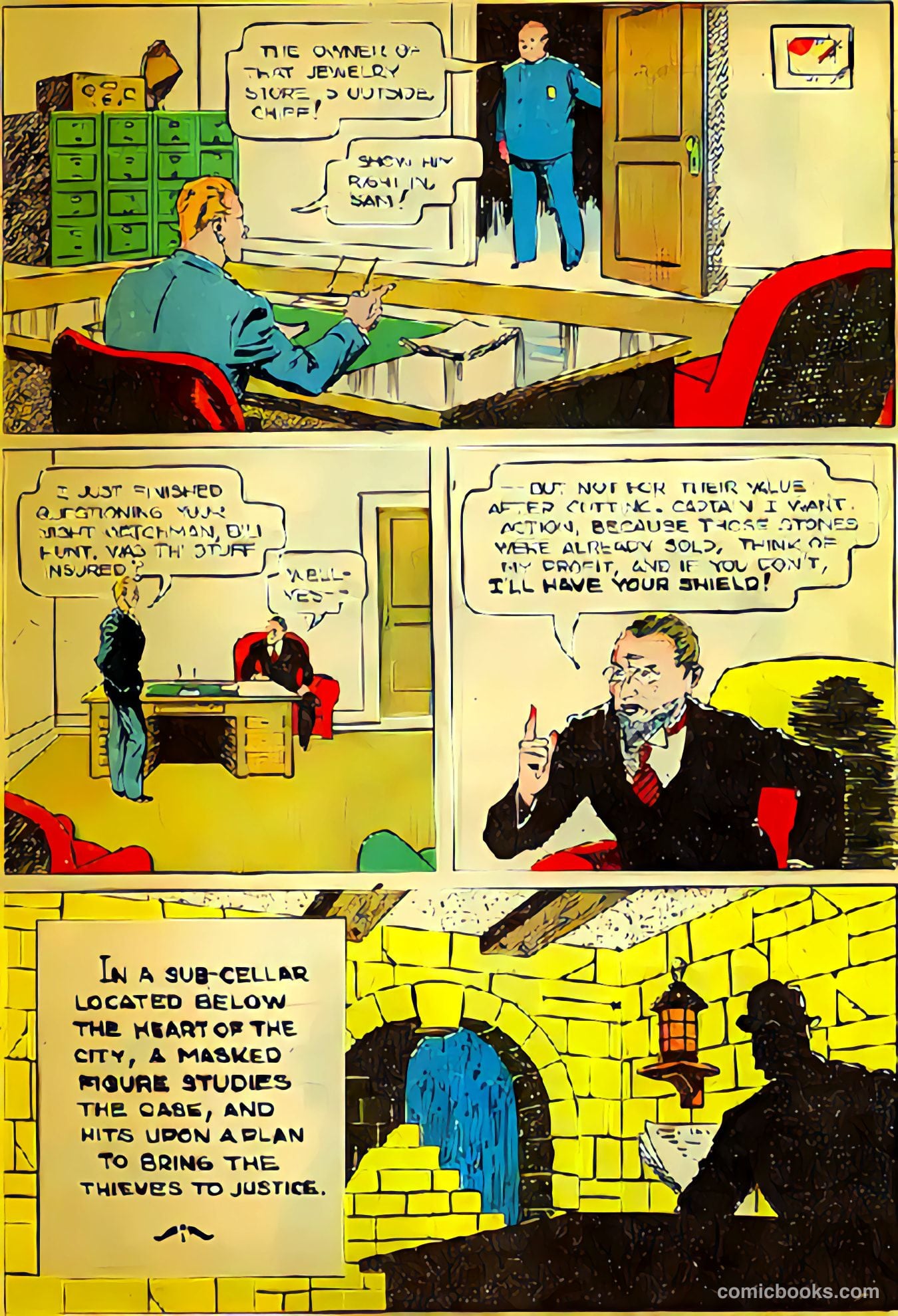 Funny Picture Stories #100 (1936) — page 3 of 9
