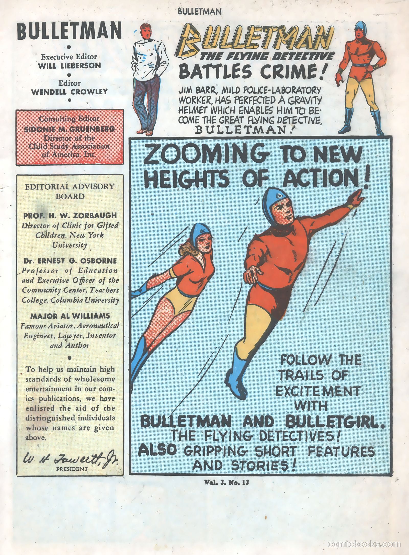 Bulletman #15 (1941) — page 3 of 36