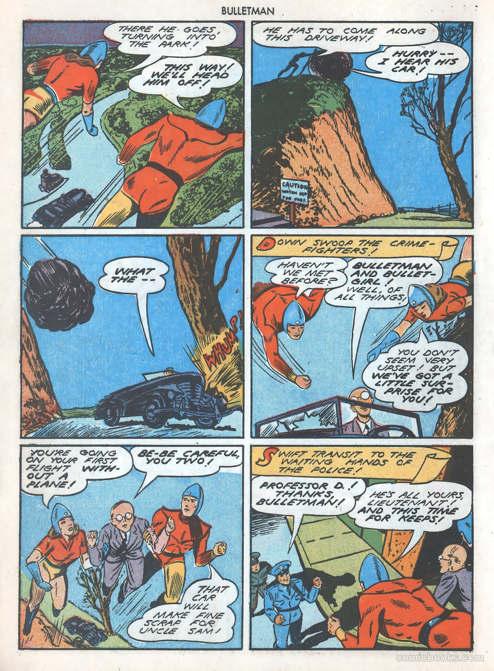 Bulletman #15 (1941) — page 8 of 36