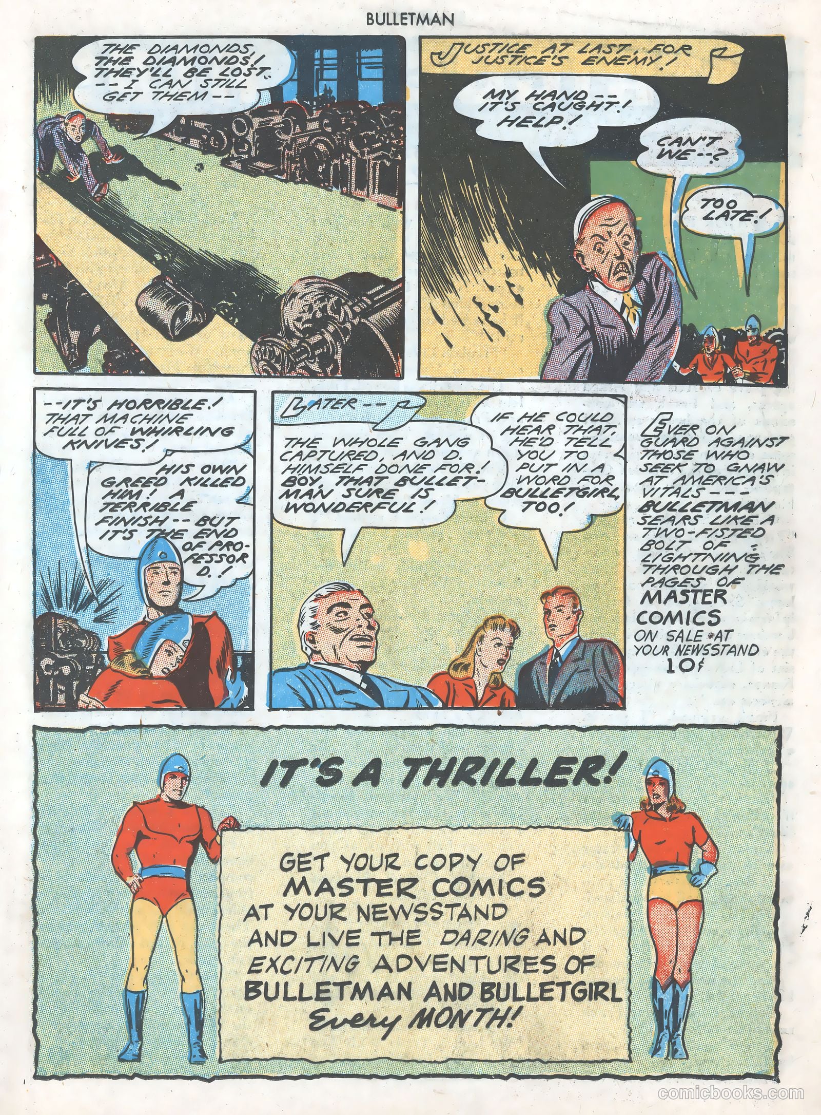 Bulletman #15 (1941) — page 19 of 36