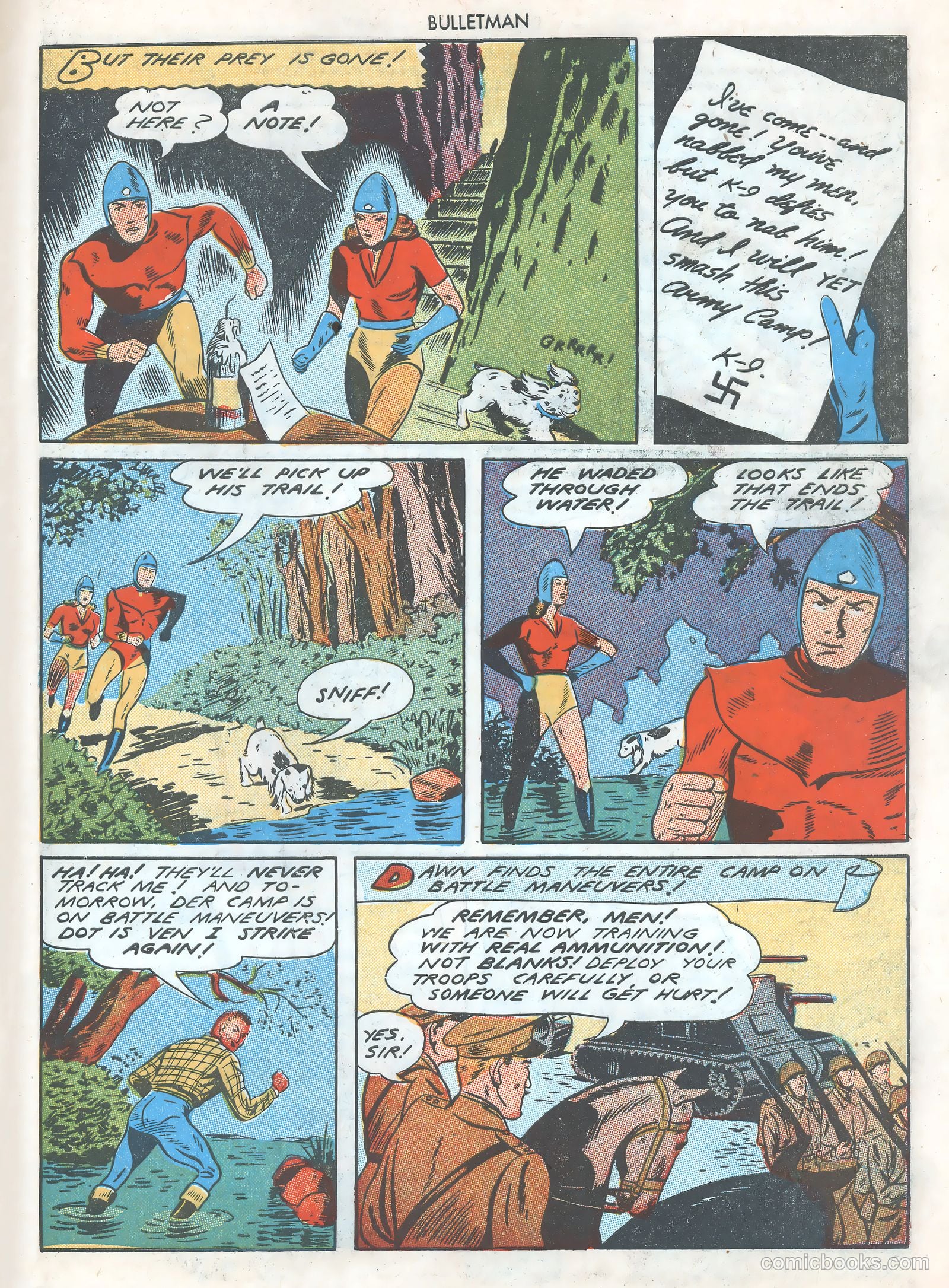 Bulletman #15 (1941) — page 31 of 36
