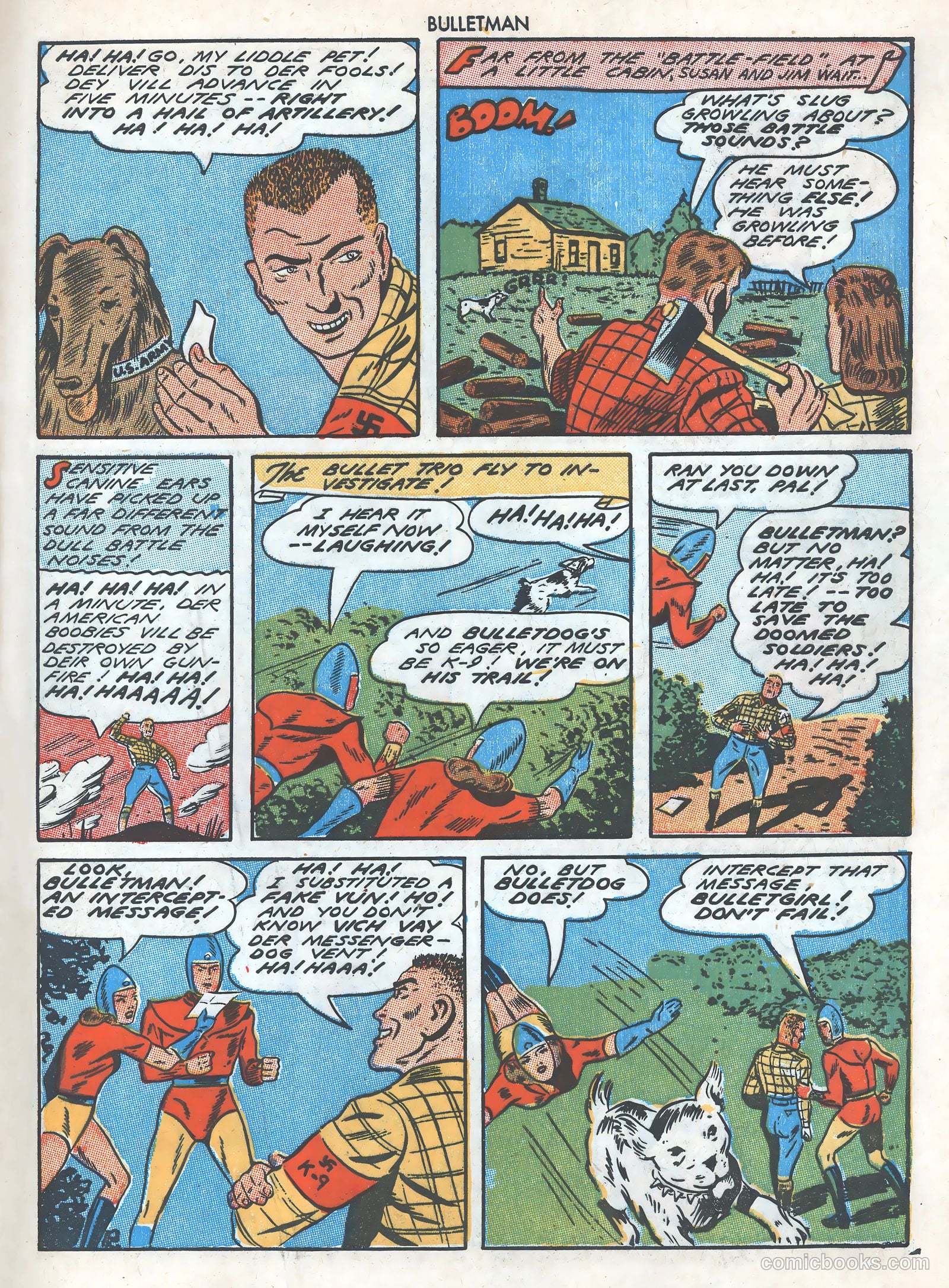 Bulletman #15 (1941) — page 33 of 36